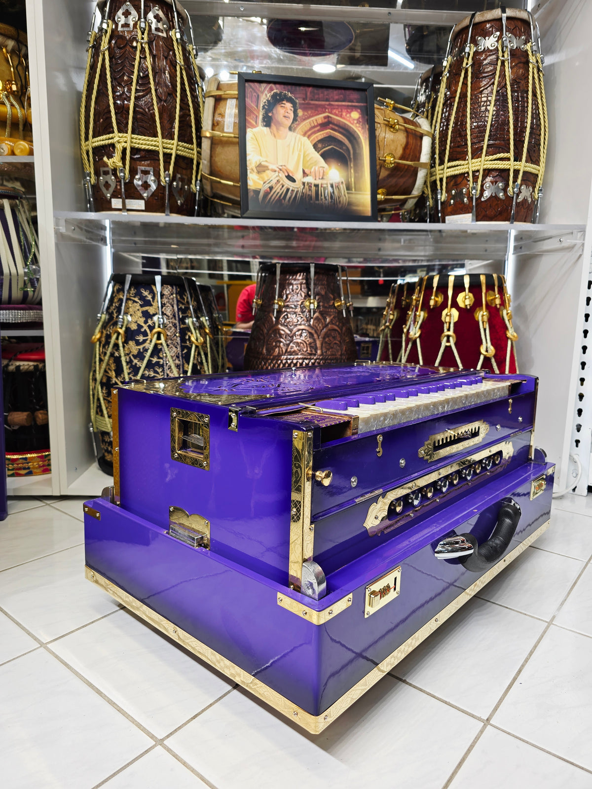 Sharma Singh's Custom Harmonium Build: Balance Link