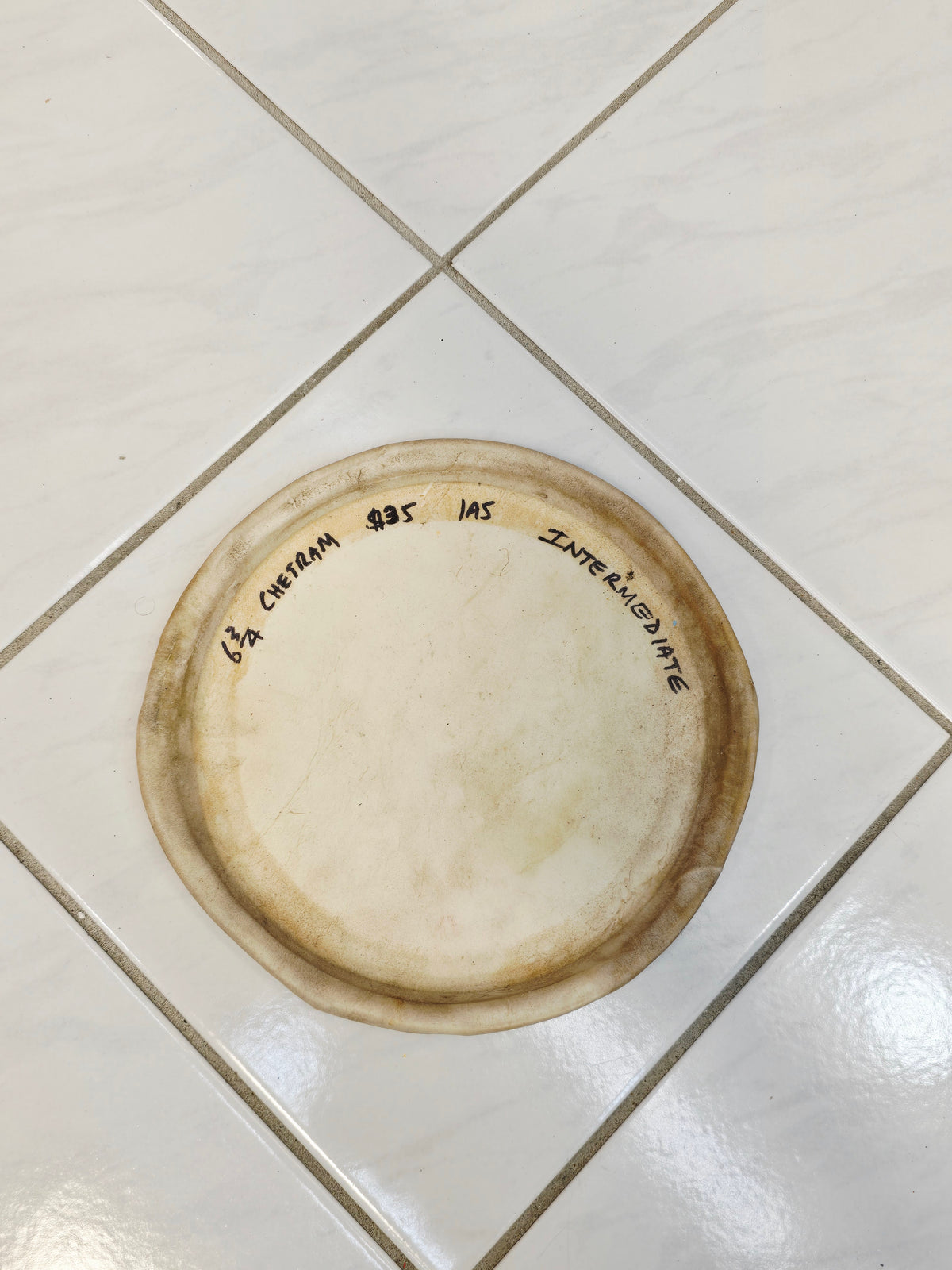 Standard Intermediate Chetram 6.75" Dholak Skin