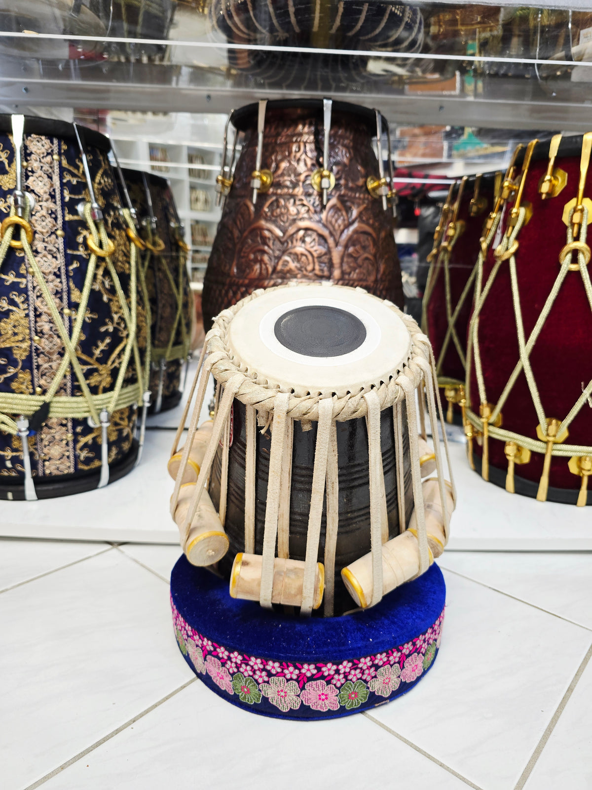 Royal Khairwood C# Dayan – 5.5" Premium Khair Wood Tabla Drum with Exceptional Tone (Slight Hissing Sound) *Minor Cosmetic Blemishes