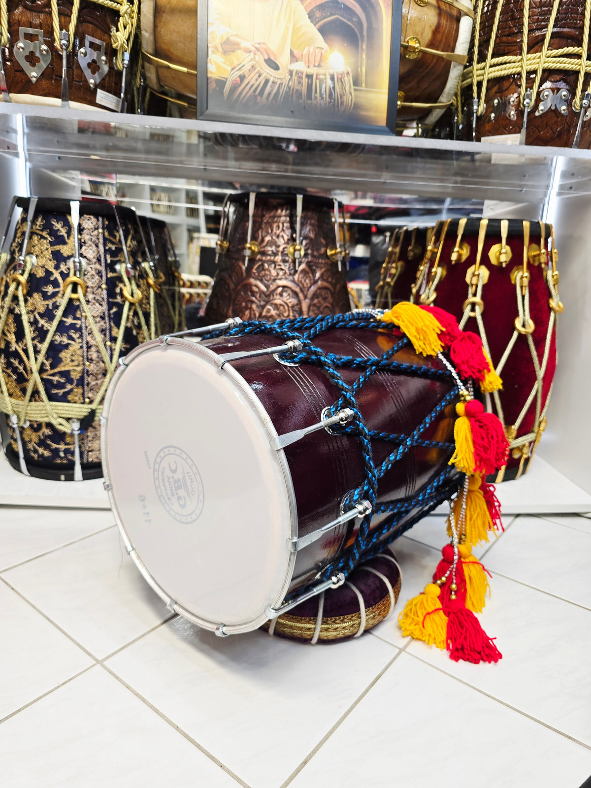 Virasat Royale 18.5" Mid-Sized Punjabi Dhol *Very Minor Cosmetic Blemishes