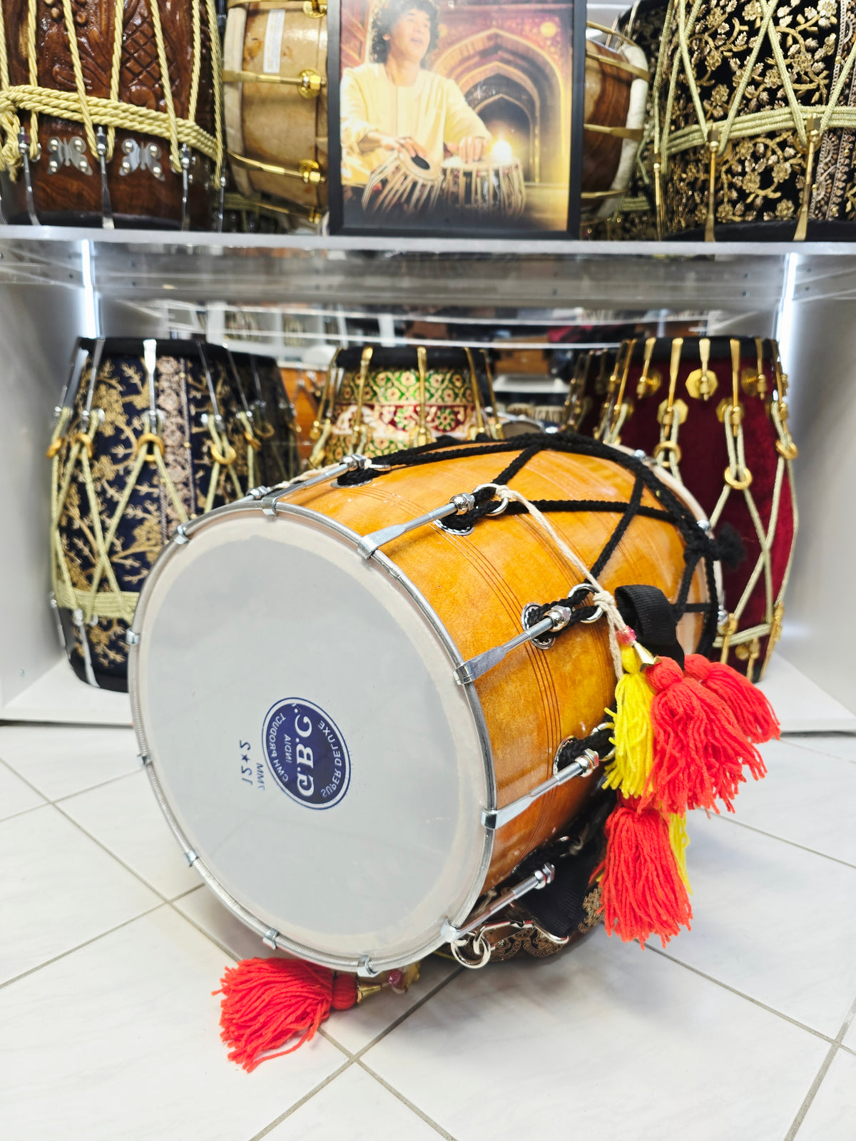 Punjab Virsa Performance Dhol | 21.75" Punjabi Dhol