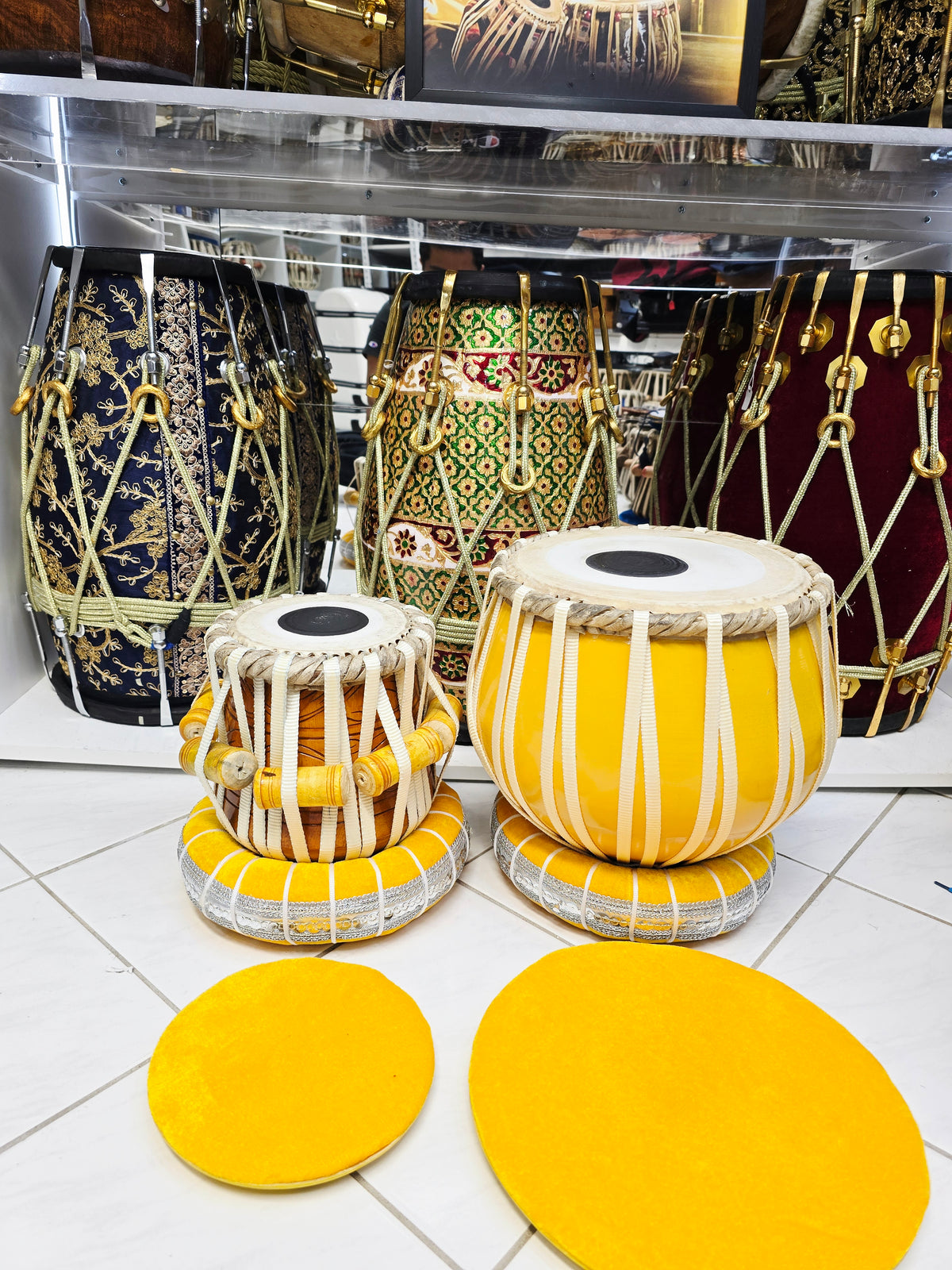Little Maestro Heritage | 5.5" Dayan + 9" Bayan Premium Kids Tabla Set (Ages 3-6) *Minor Cosmetic External Cracks