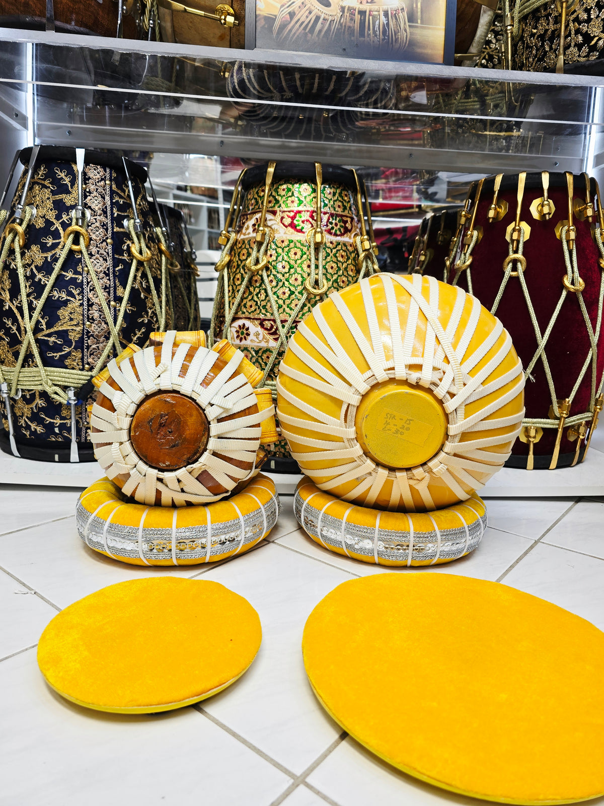Little Maestro Heritage | 5.5" Dayan + 9" Bayan Premium Kids Tabla Set (Ages 3-6) *Minor Cosmetic External Cracks