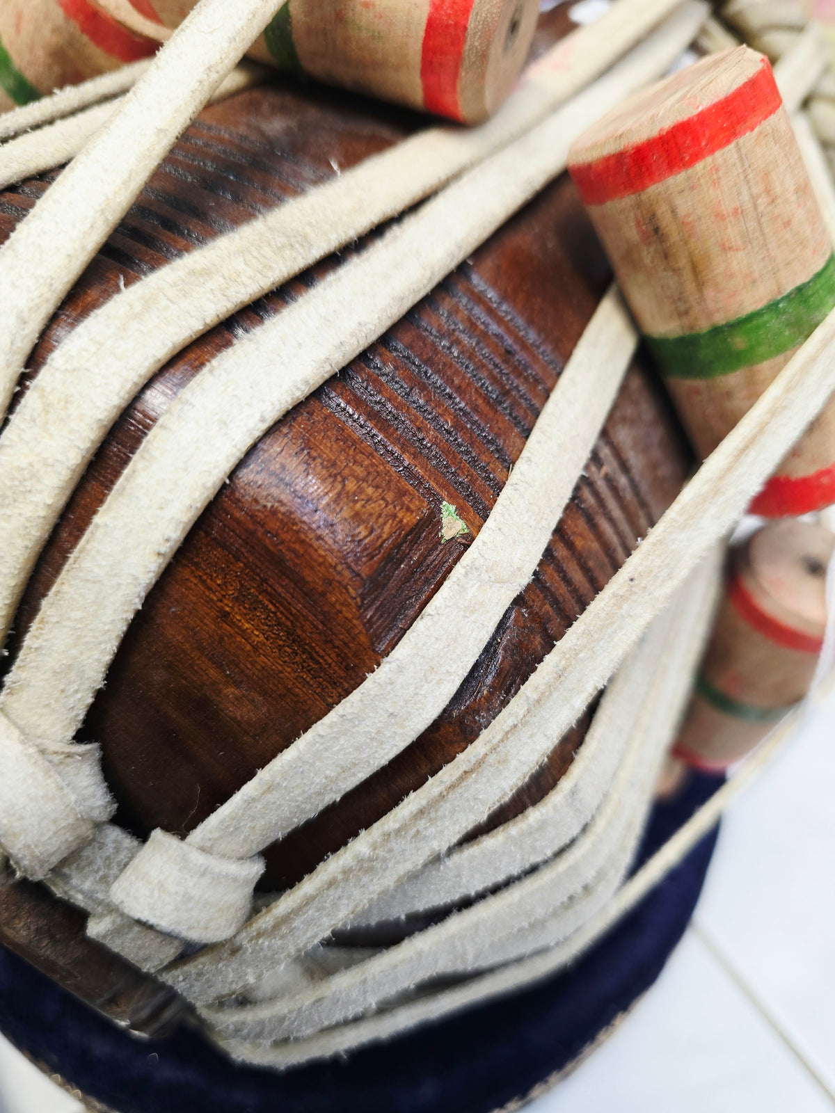 Agniveena | 6" C/C# Red Sheesham Mohd. Sharif Dayan *Very Minor Cosmetic Blemishes & Minor Syaahi Flake * Exceptional Tone
