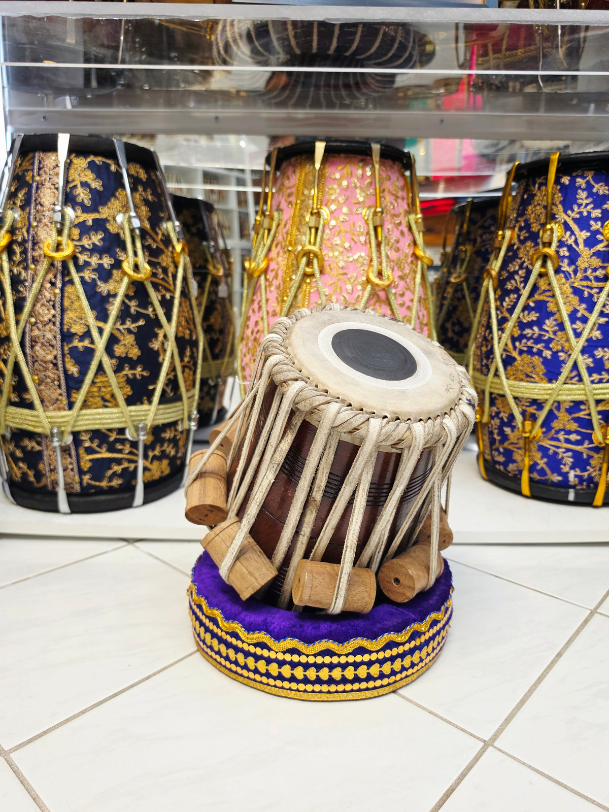 Svaranjali Classic | 5.75" D# Red Sheesham Concert Tabla Dayan *Minor Cosmetic Blemishes + Exceptional Tone + Barely Noticeable Hissing