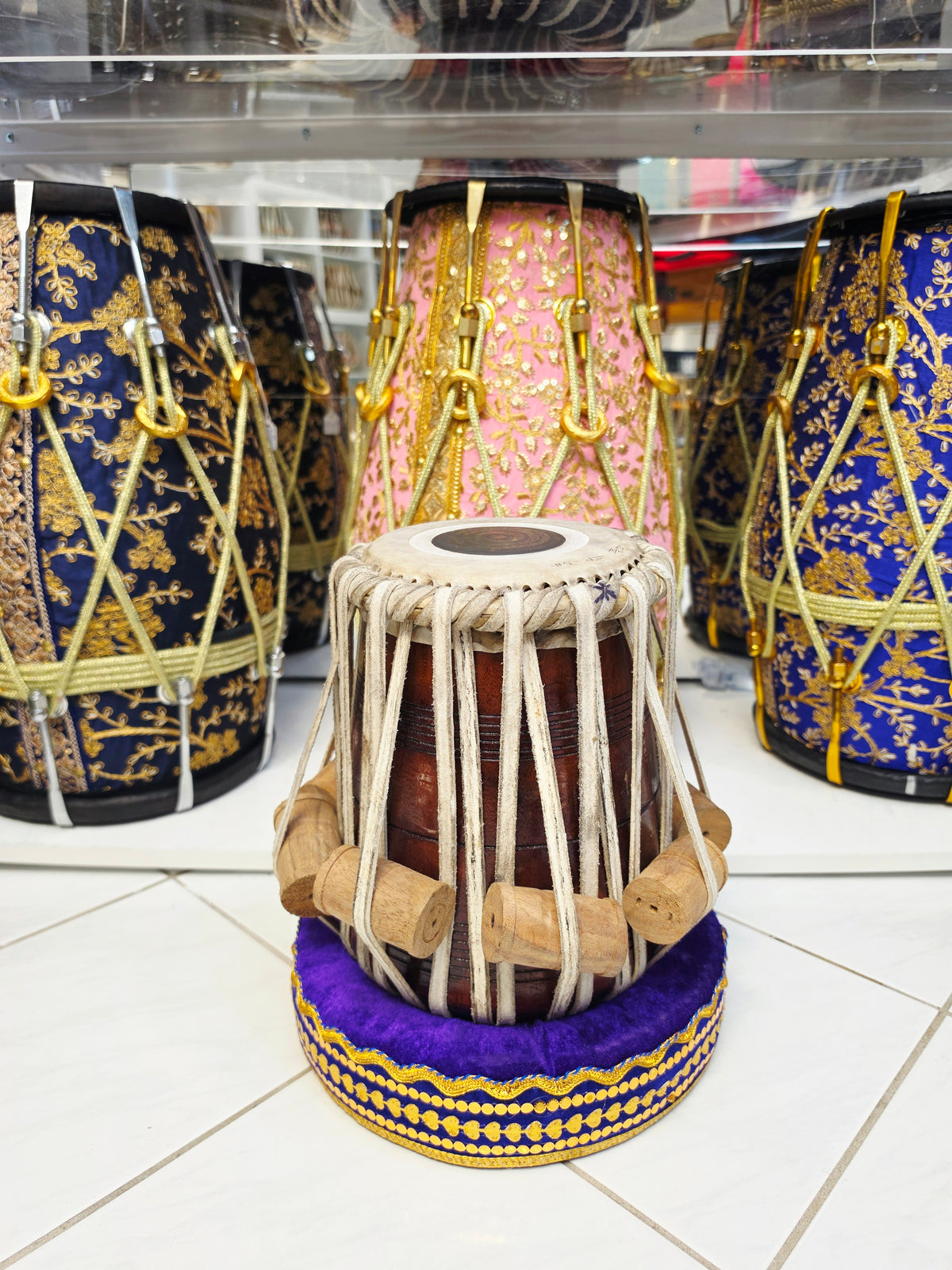 Svaranjali Classic | 5.75" D# Red Sheesham Concert Tabla Dayan *Minor Cosmetic Blemishes + Exceptional Tone + Barely Noticeable Hissing