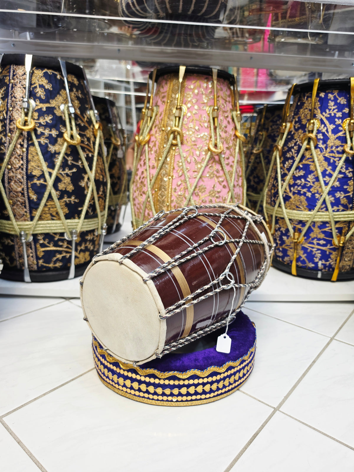 Brown Toddler Dholak (Ages 1-3) *Cosmetic Defects