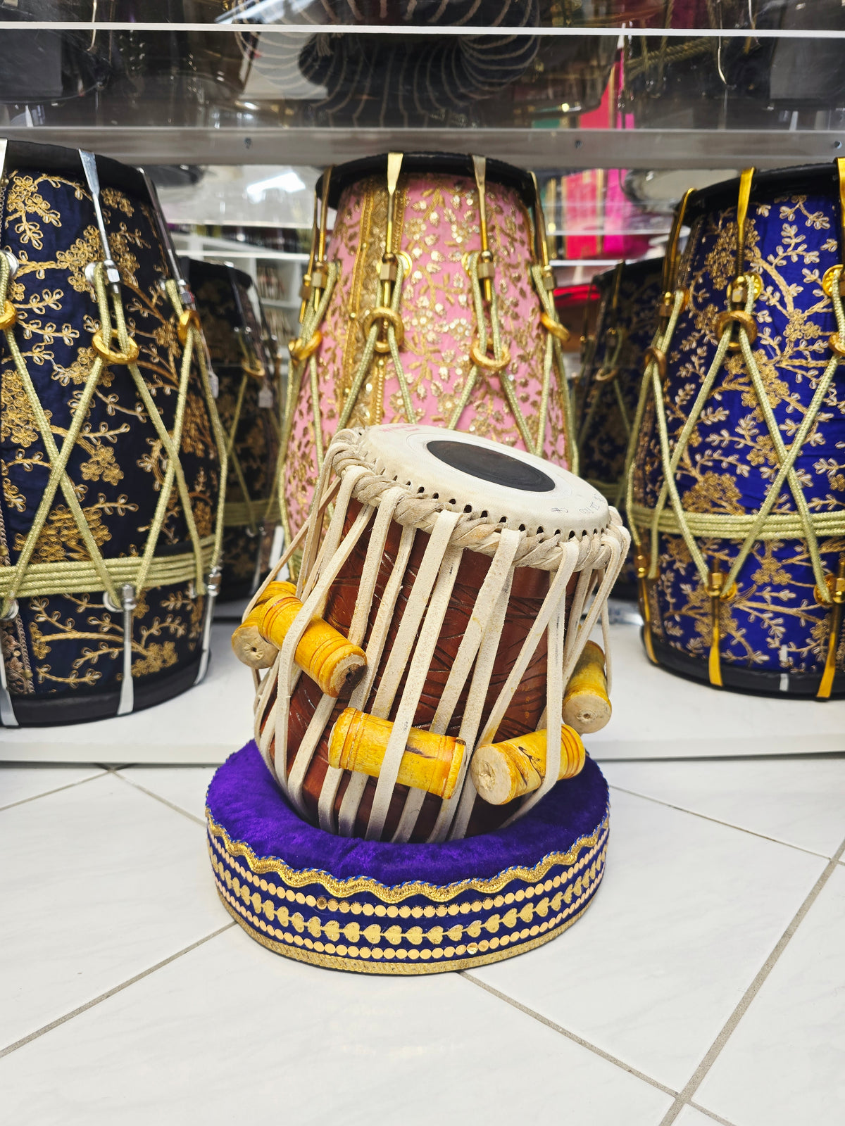 NaadVriksha Elite | 5.75" C# Iqbal Pro Mahogany Tabla Dayan *Minor Cosmetic External crack + Slight Vibrating Sound