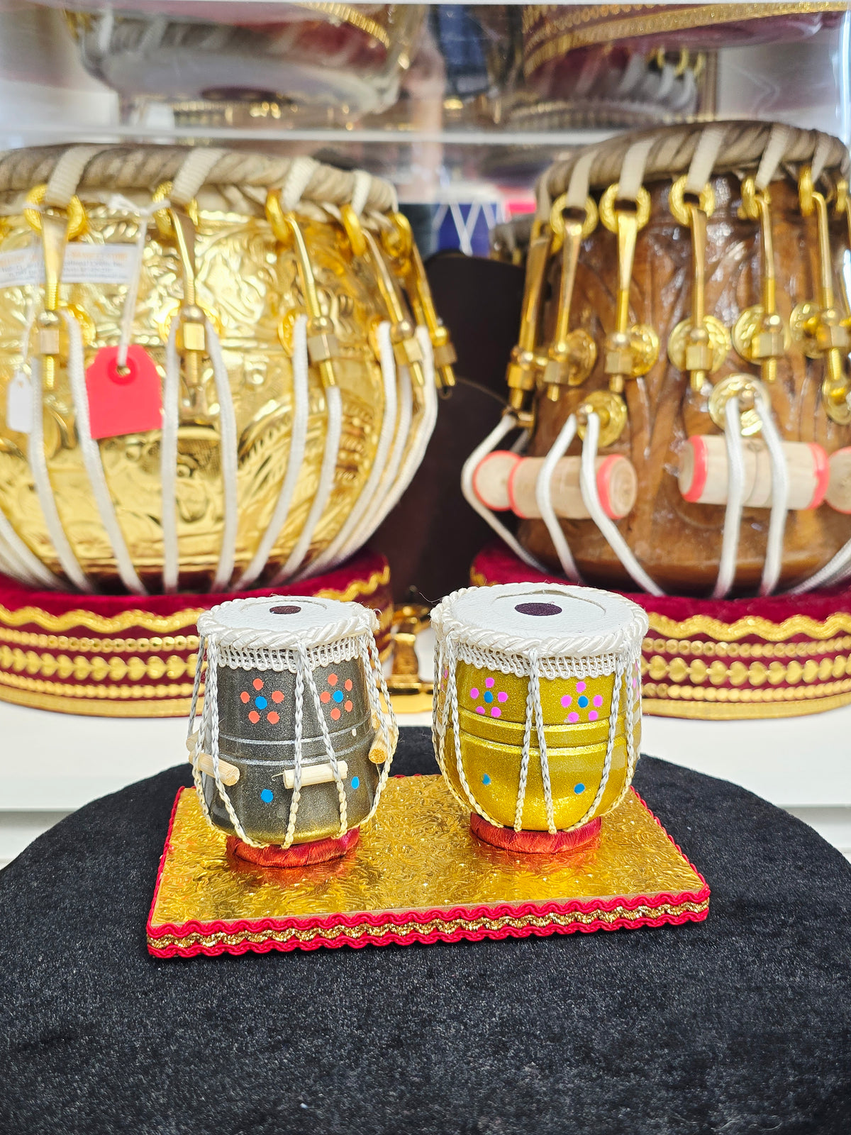 Sur Naad | Handcrafted Mini Decorative Tabla Set