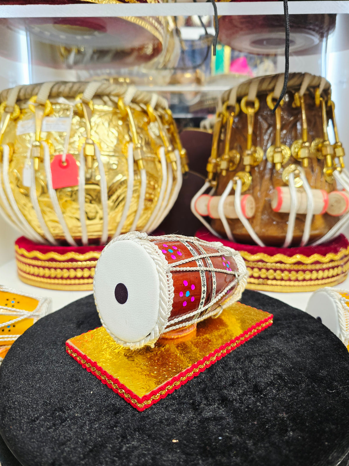 Swar Jyoti | Handcrafted Miniature Decorative Dholak
