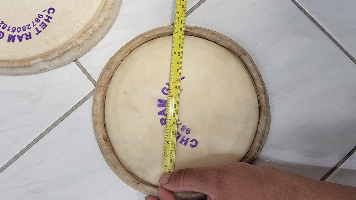 2 Concert Dholak Skins + Masala for Vickash
