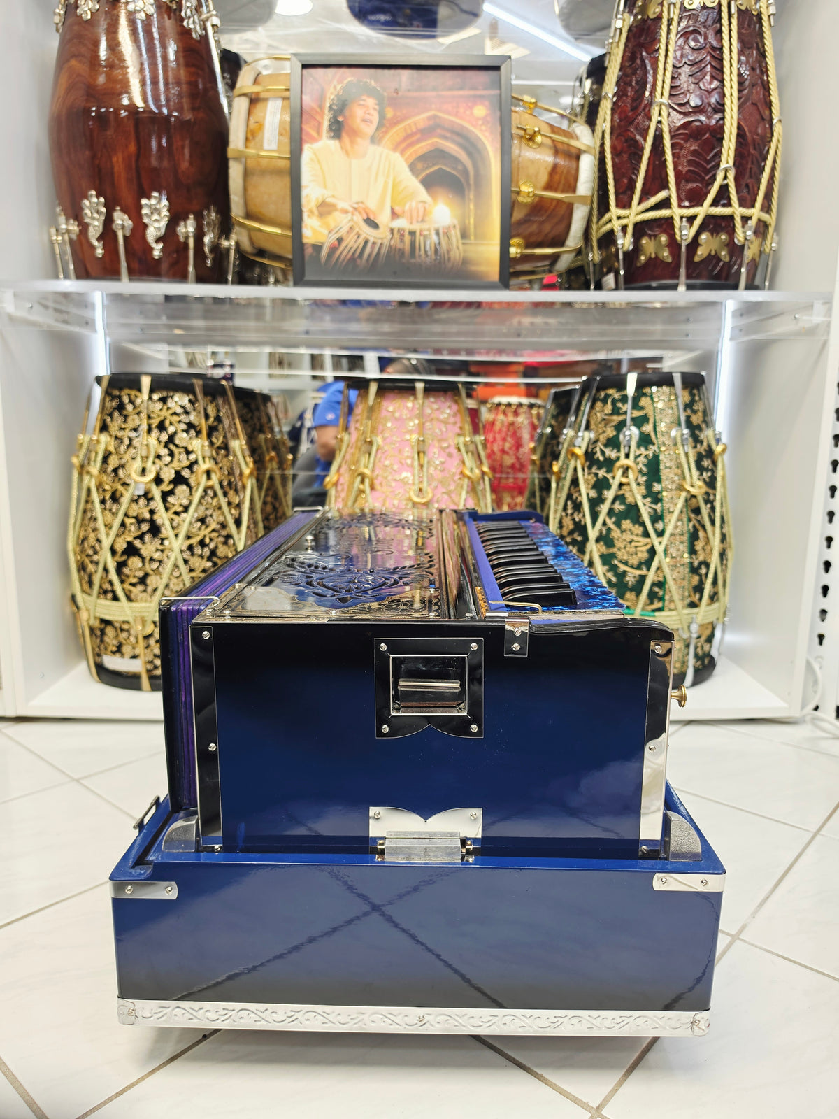Neel Ratna | Economy Premium 3 Reed BMF 9 Scale Changer Harmonium *Minor Cosmetic Blemishes