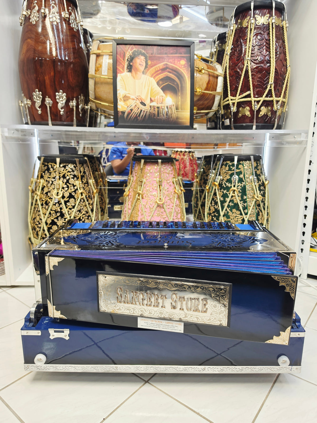 Neel Ratna | Economy Premium 3 Reed BMF 9 Scale Changer Harmonium *Minor Cosmetic Blemishes
