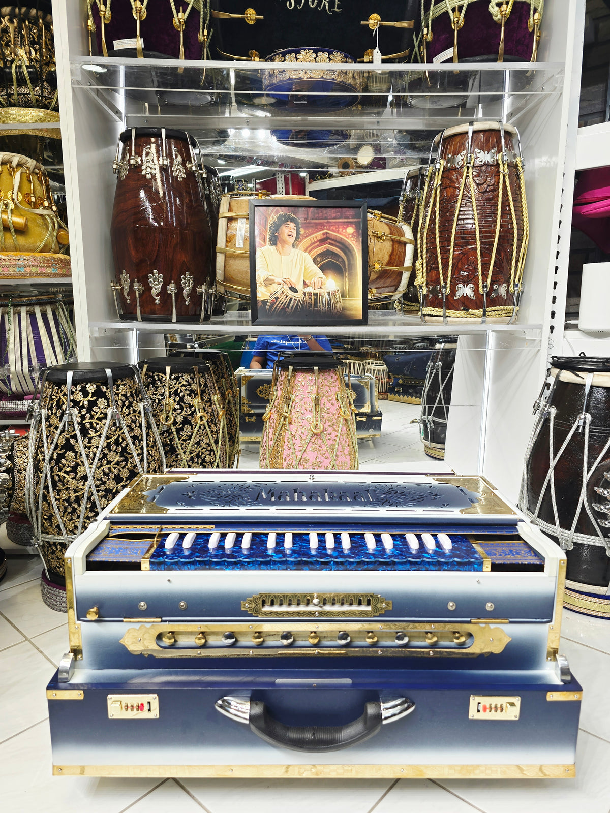 Pt. Avinash's Custom Harmonium Build