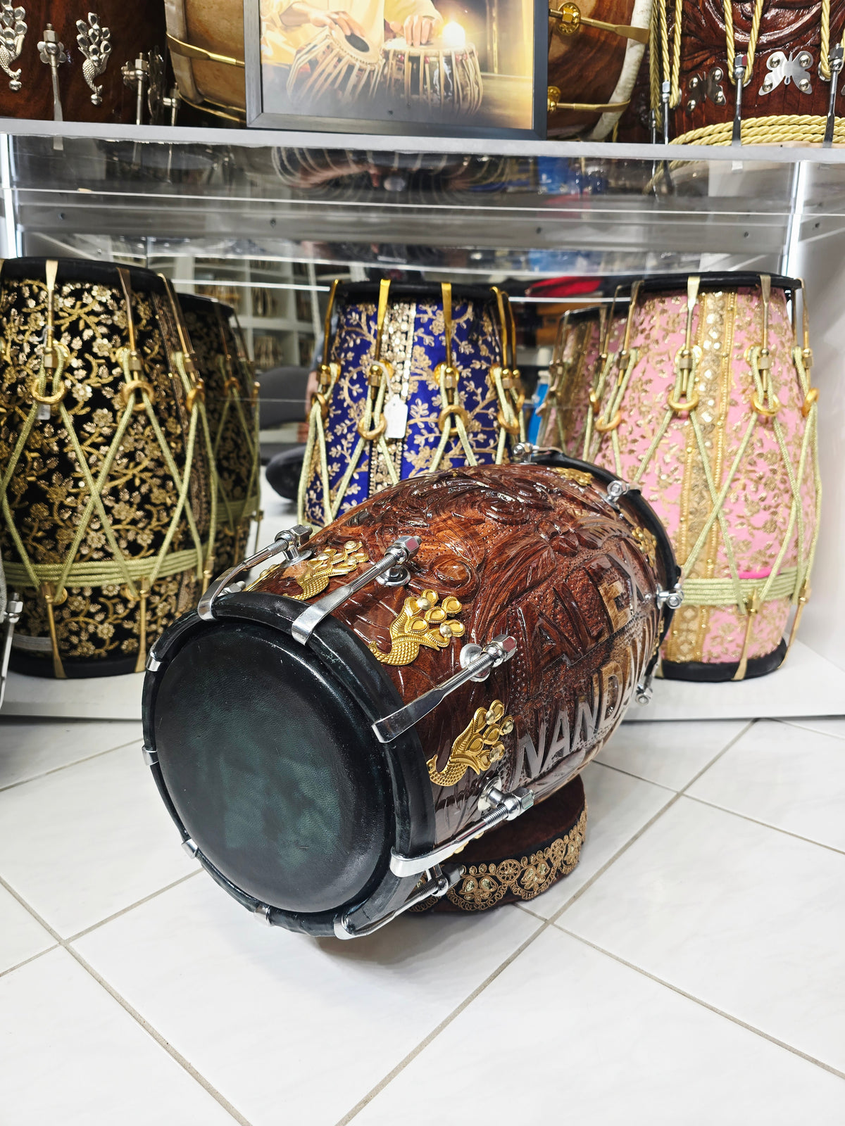 Maharaja Legacy Custom Chetram Dholak – Crafted for Alex Nandalall *Exceptional Tone