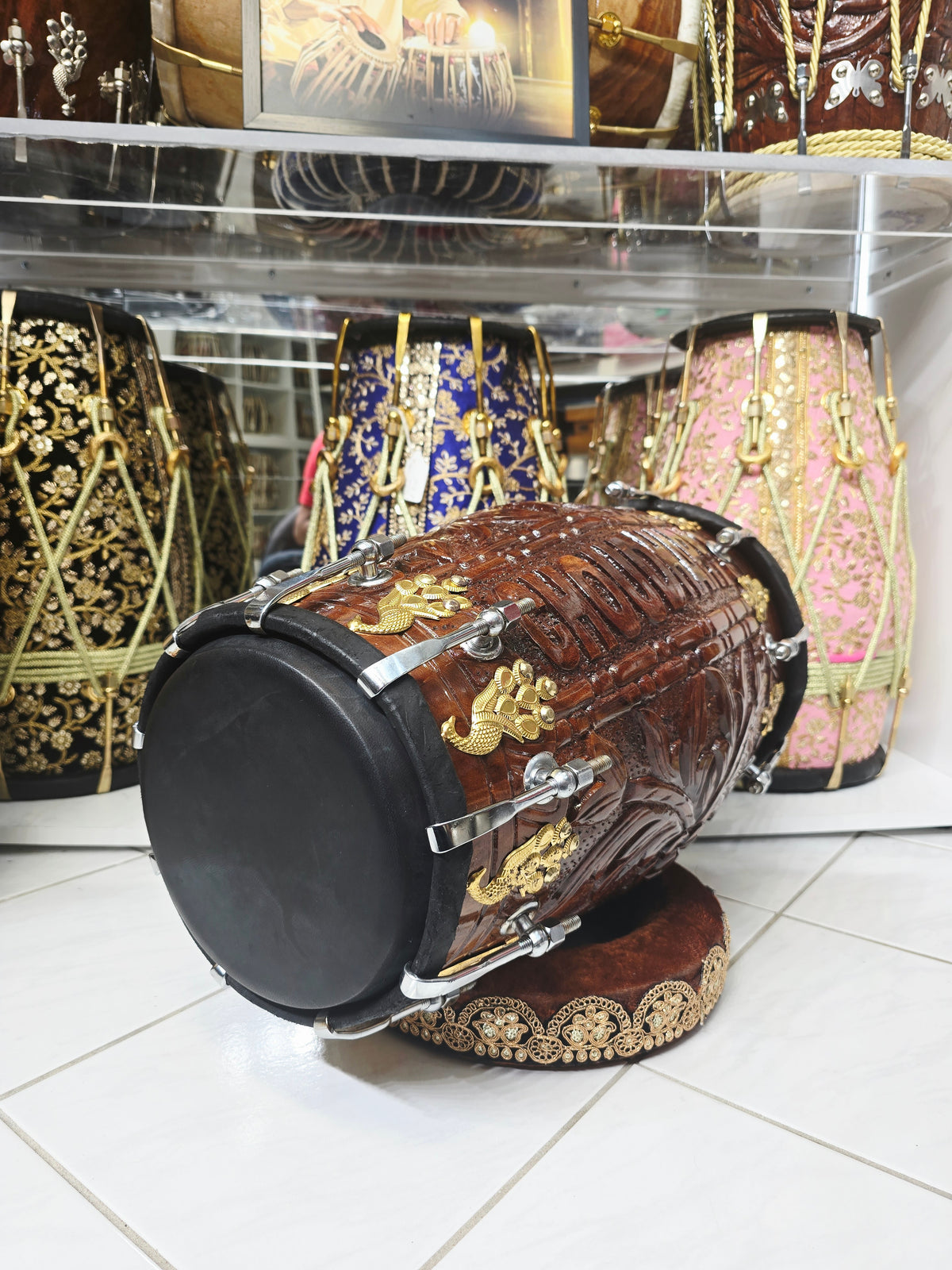 Rajkumari Legacy Custom Chetram Dholak – Crafted for Manisha