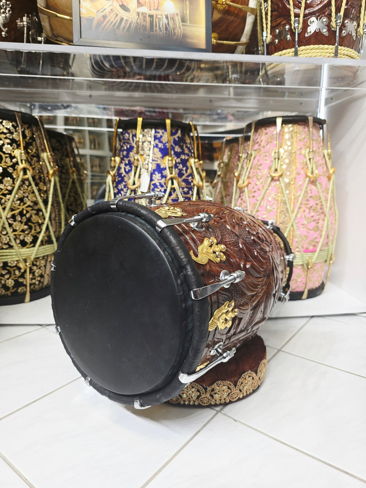 Rajkumari Legacy Custom Chetram Dholak – Crafted for Manisha