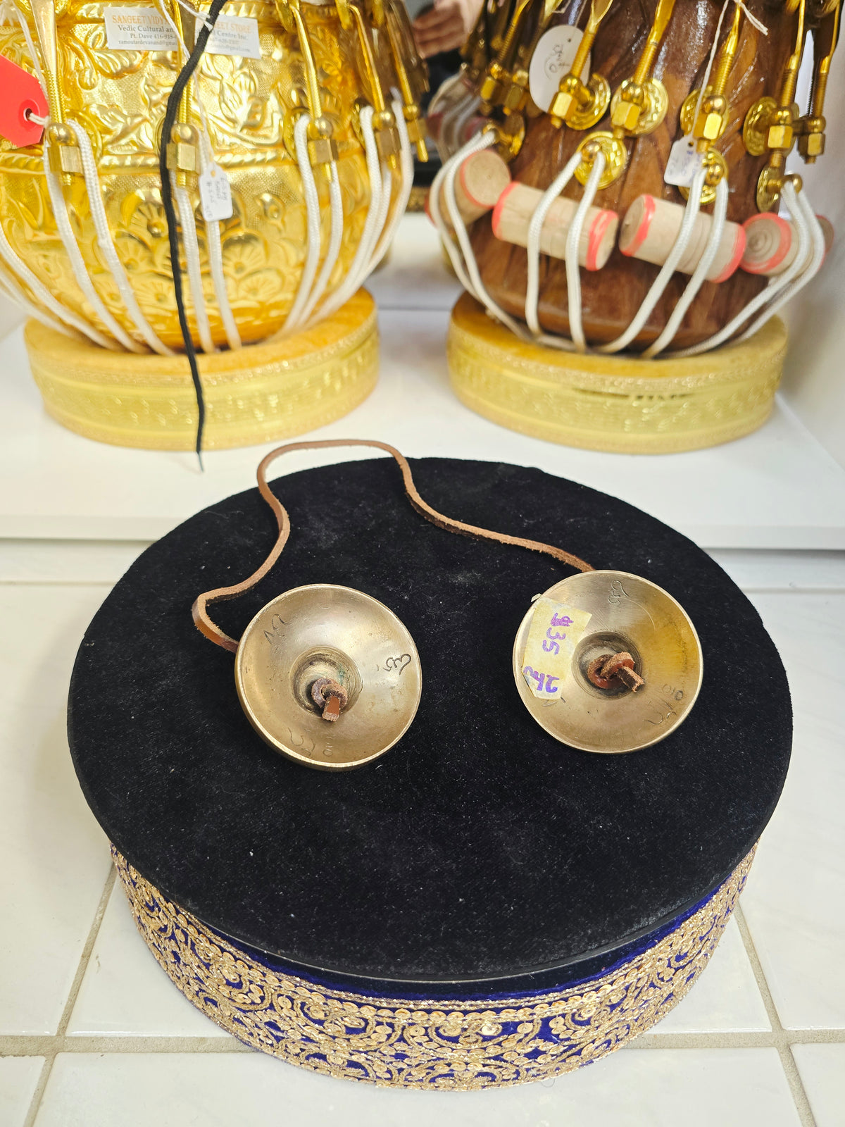 Royal Mehfil Hand-Engraved Brass Majheera