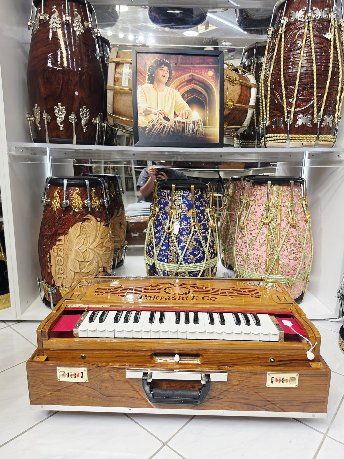 Royal Oak Pakrashi - 3 Reed BMF 9 Changer Harmonium