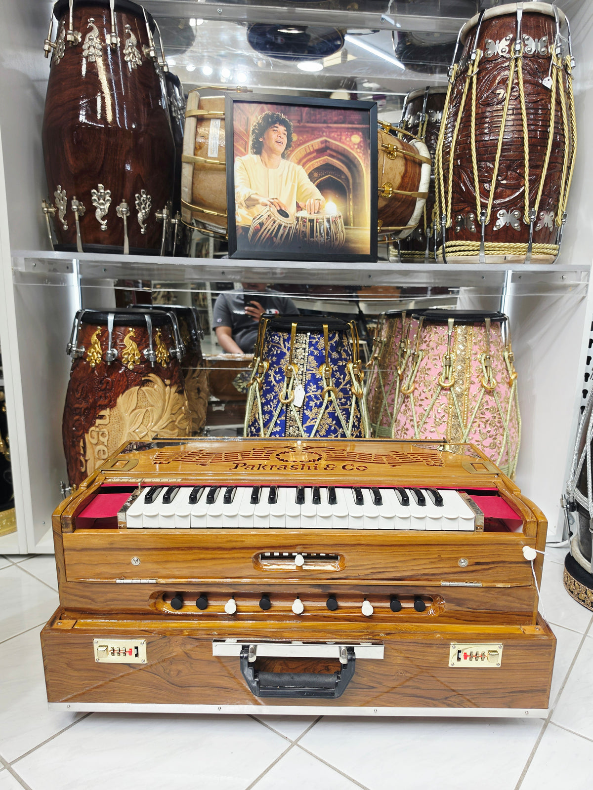 Royal Oak Pakrashi - 3 Reed BMF 9 Changer Harmonium