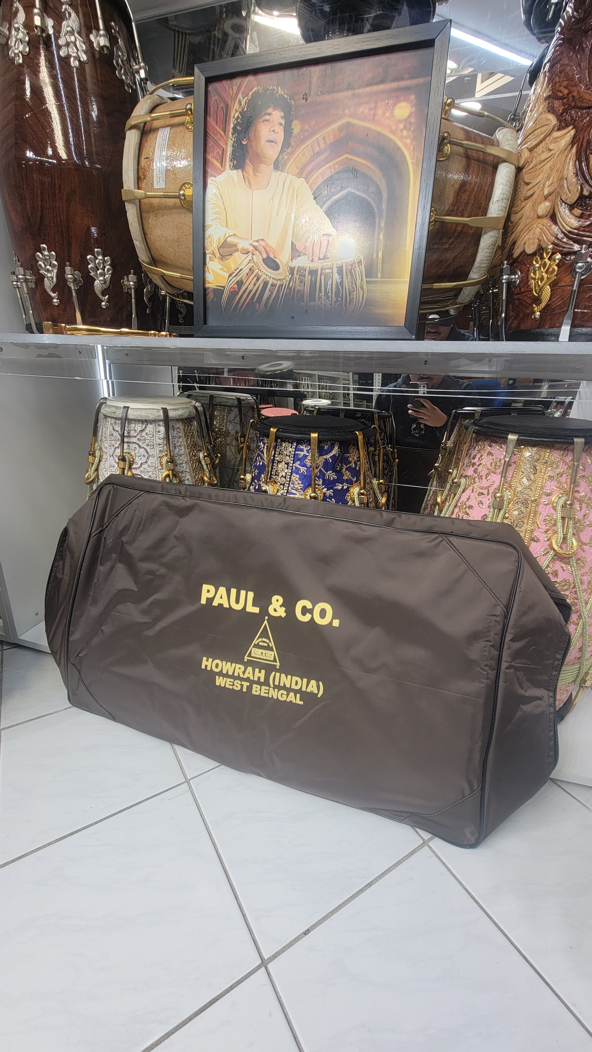 Paul & Co. 3 Reed 9 Changer Harmonium Bag (27 X 16.5 X 8)