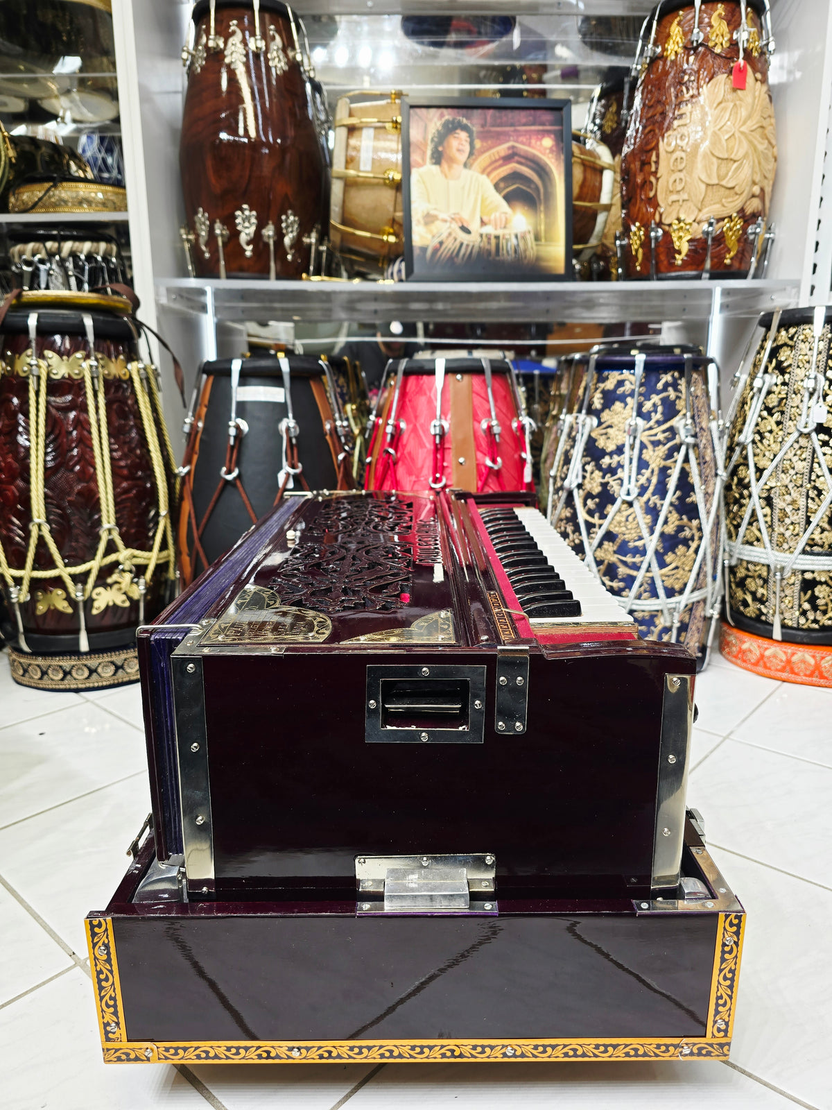 Shahi Sur Mahal – Authentic Paul & Co. 9-Scale Changer Harmonium *Minor Cosmetic Blemishes