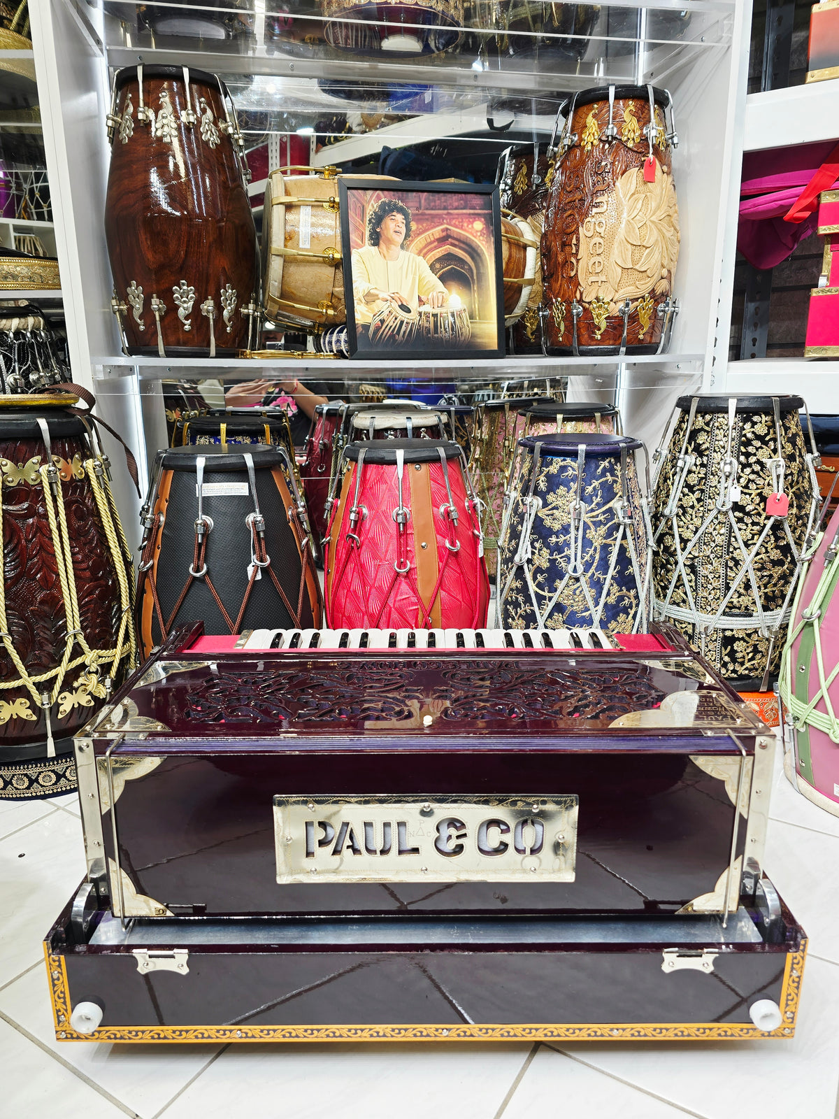 Shahi Sur Mahal – Authentic Paul & Co. 9-Scale Changer Harmonium *Minor Cosmetic Blemishes
