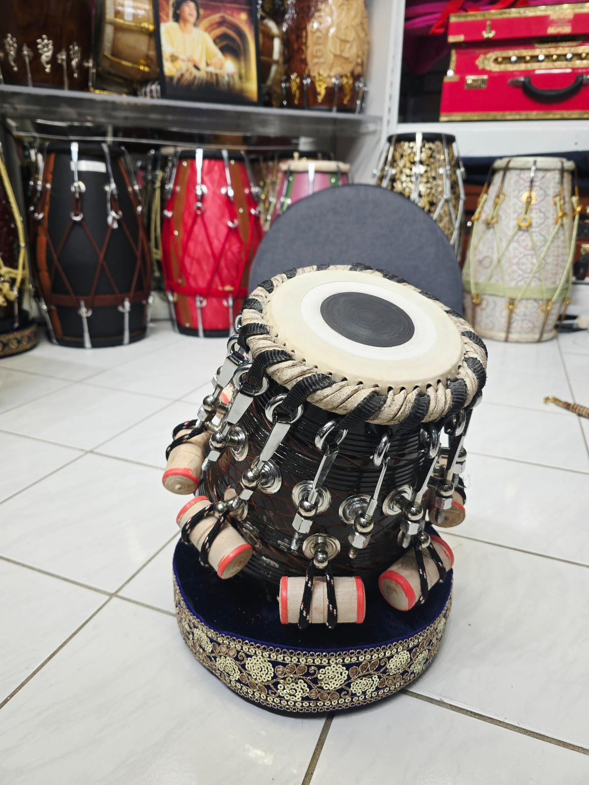 Fireborn ⅝ Mahogany Bolted C# Tabla Dayan *Very Minor Cosmestic Blemishes