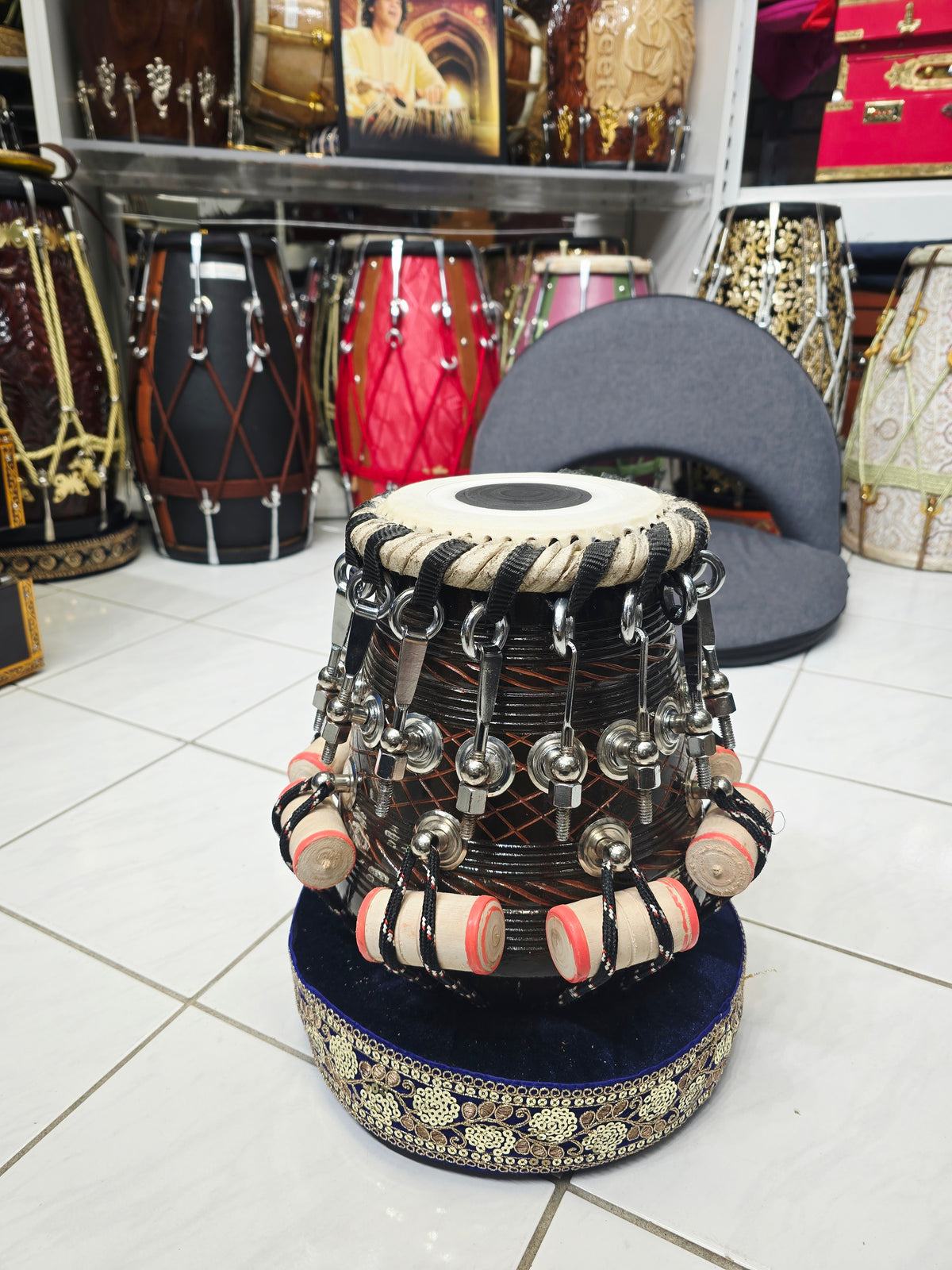 Fireborn ⅝ Mahogany Bolted C# Tabla Dayan *Very Minor Cosmestic Blemishes