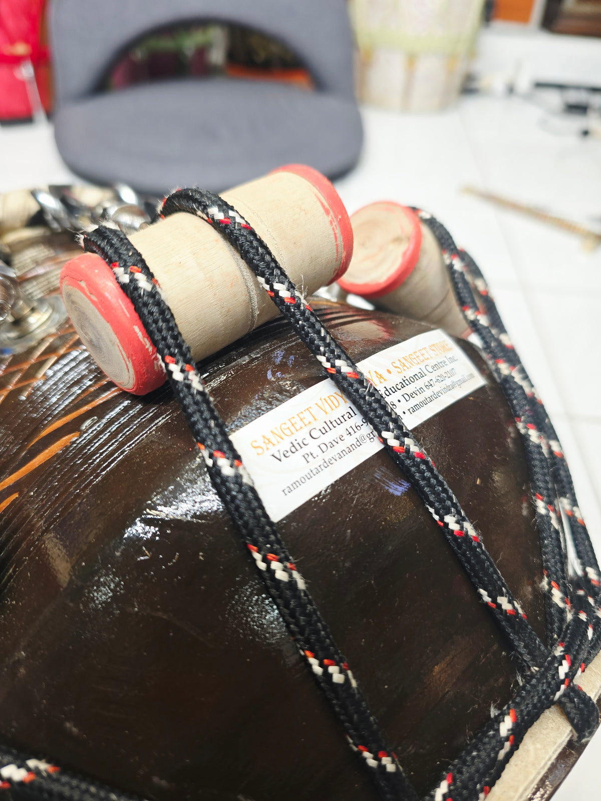 Fireborn ⅝ Mahogany Bolted C# Tabla Dayan *Very Minor Cosmestic Blemishes