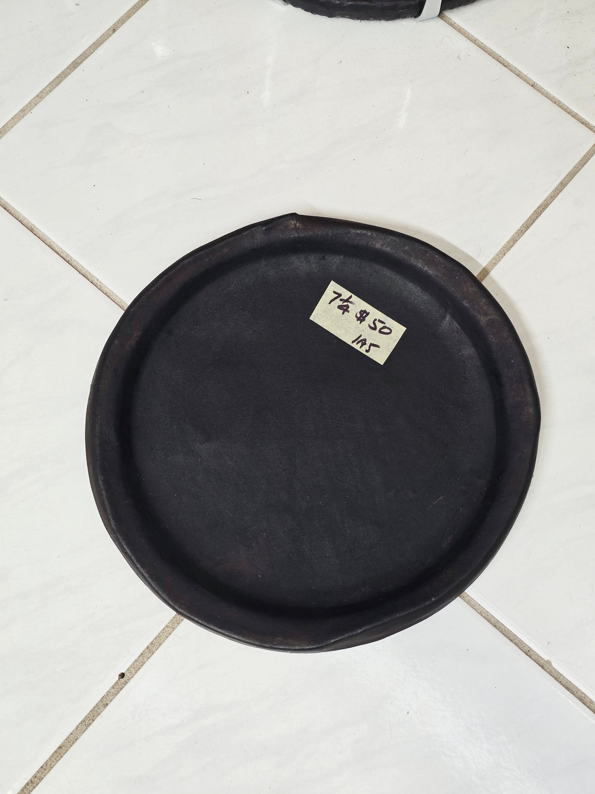 7.25" Concert Quality Black Dholak Treble Skin
