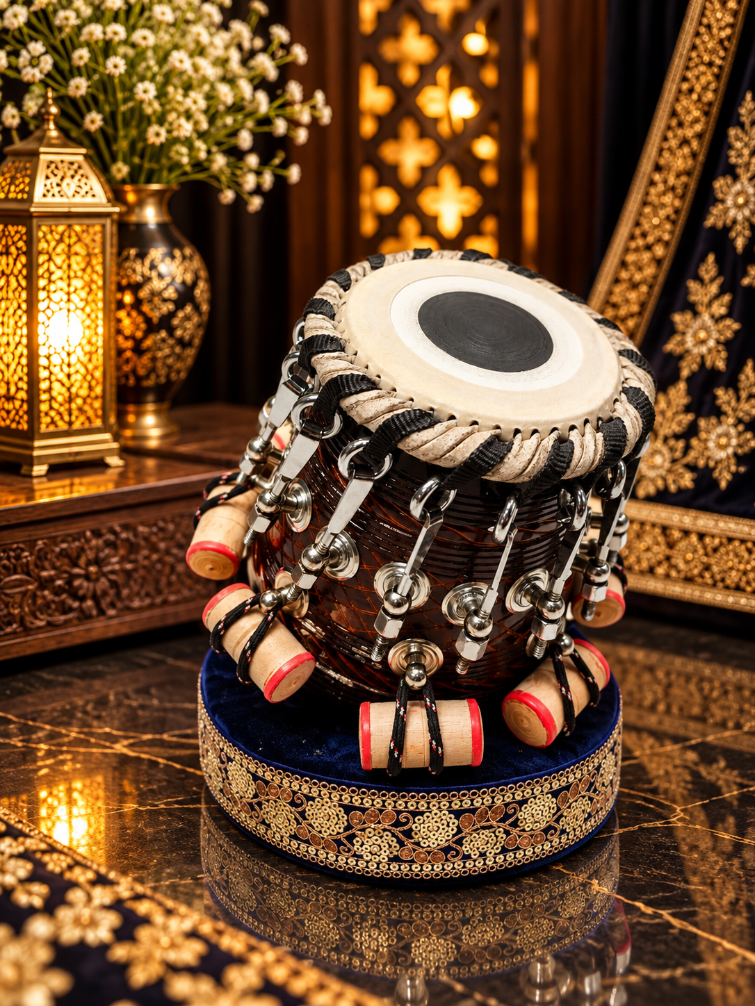 Fireborn ⅝ Mahogany Bolted C# Tabla Dayan *Very Minor Cosmestic Blemishes