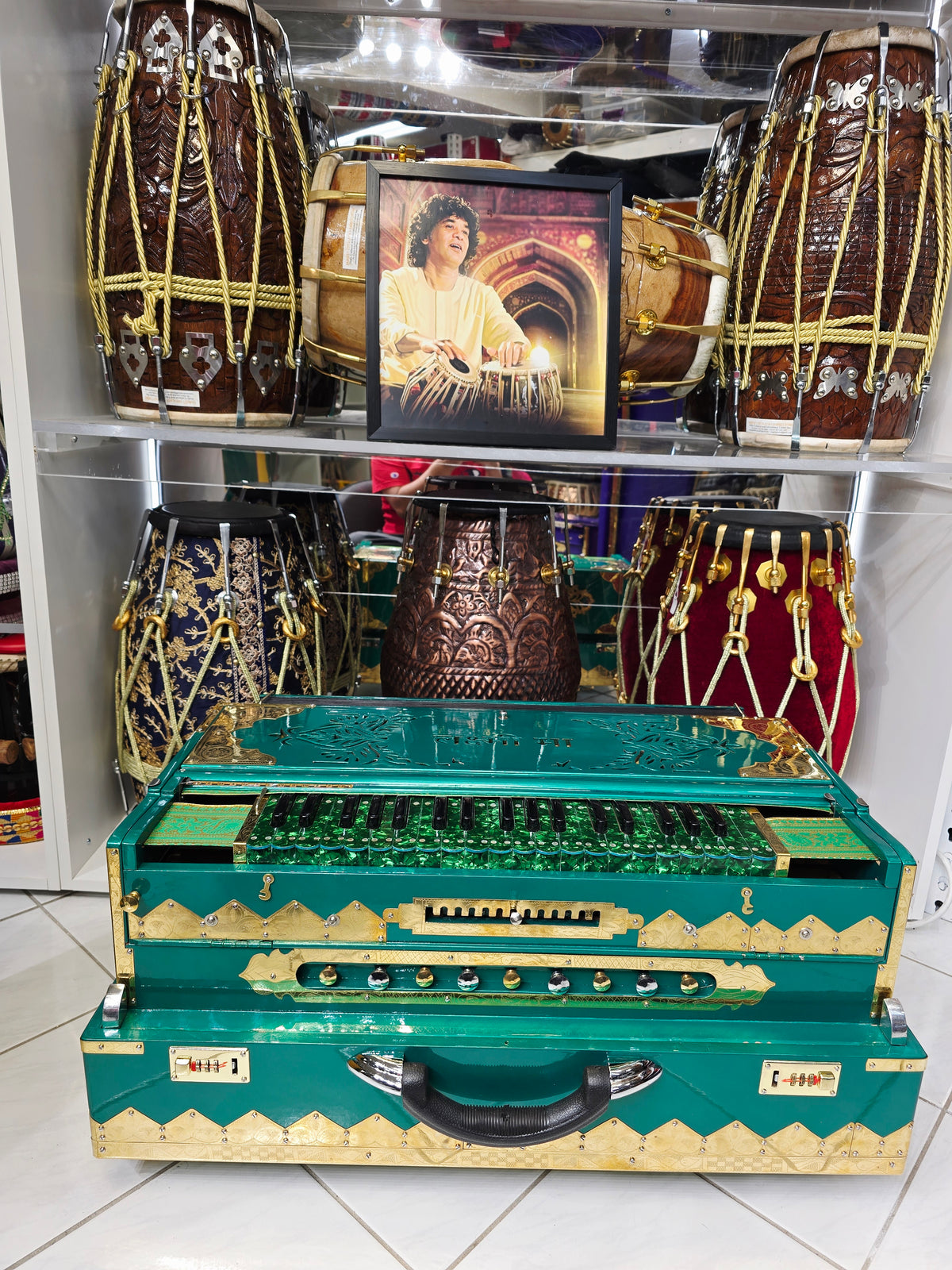 Emerald Royale 3 Reed BMF 13-Changer Custom Harmonium
