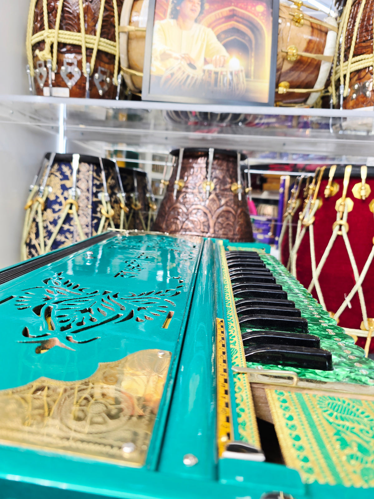 Emerald Royale 3 Reed BMF 13-Changer Custom Harmonium