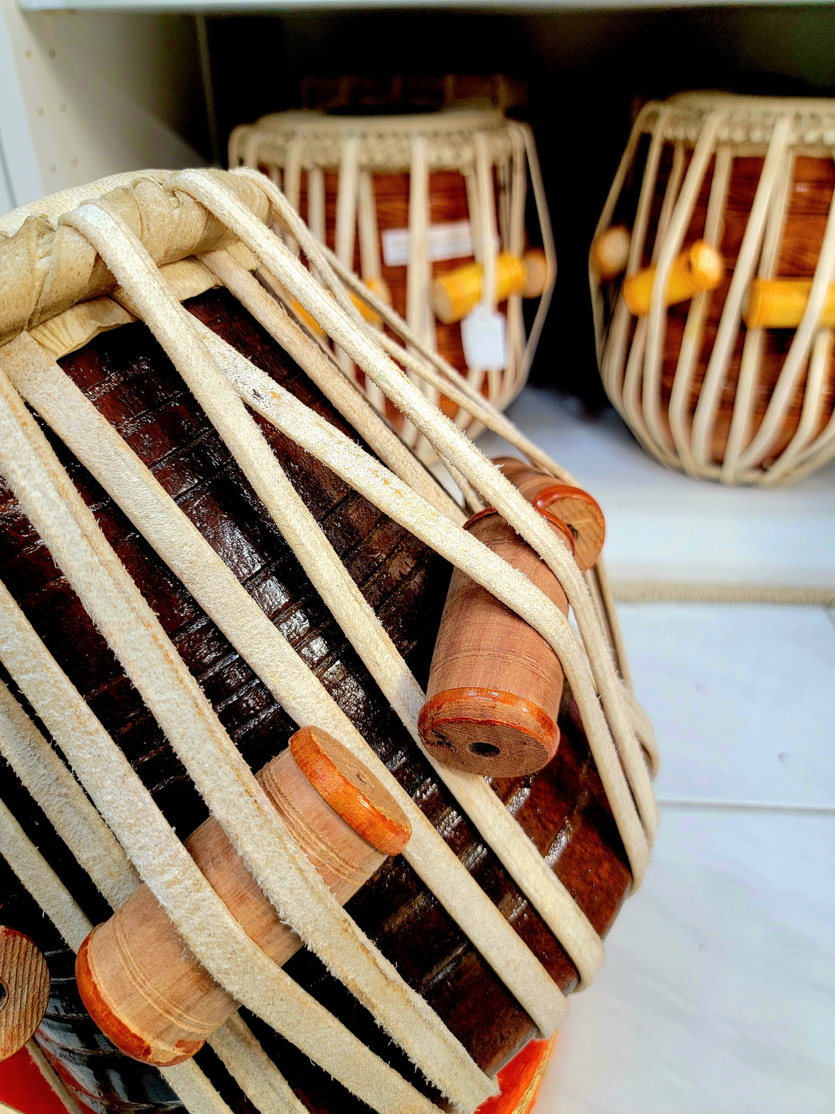 Kishor Vhatkar 6.0" G#/A/A# Premium Sheesham Tabla Dayan - Sangeet Store