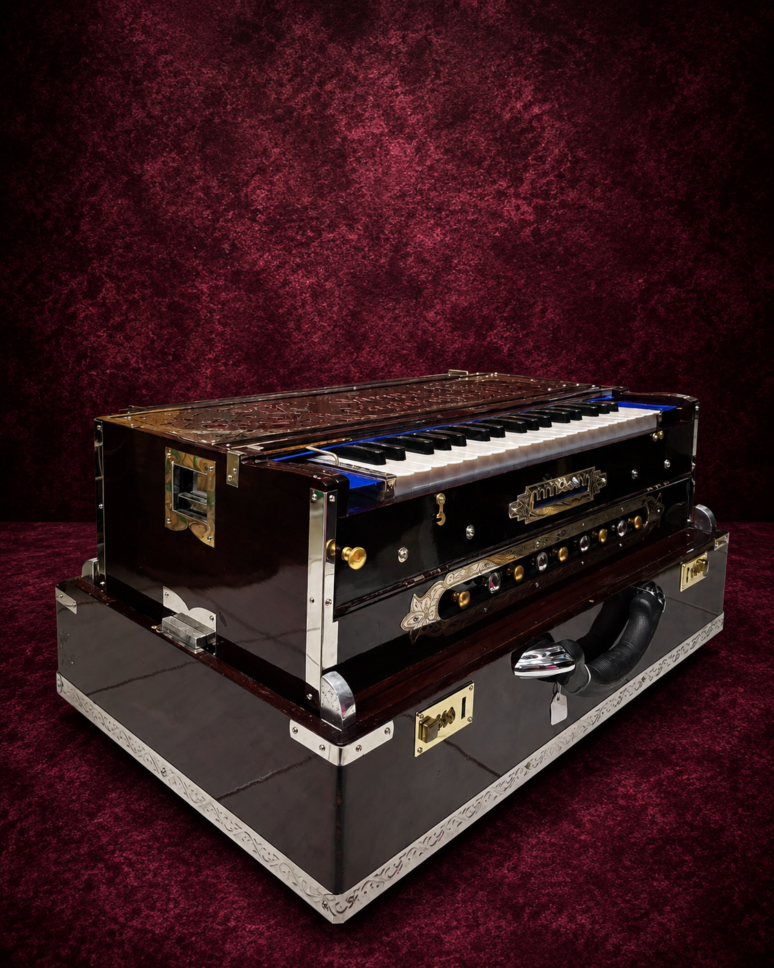 Refurbished Scale Changer Harmoniums