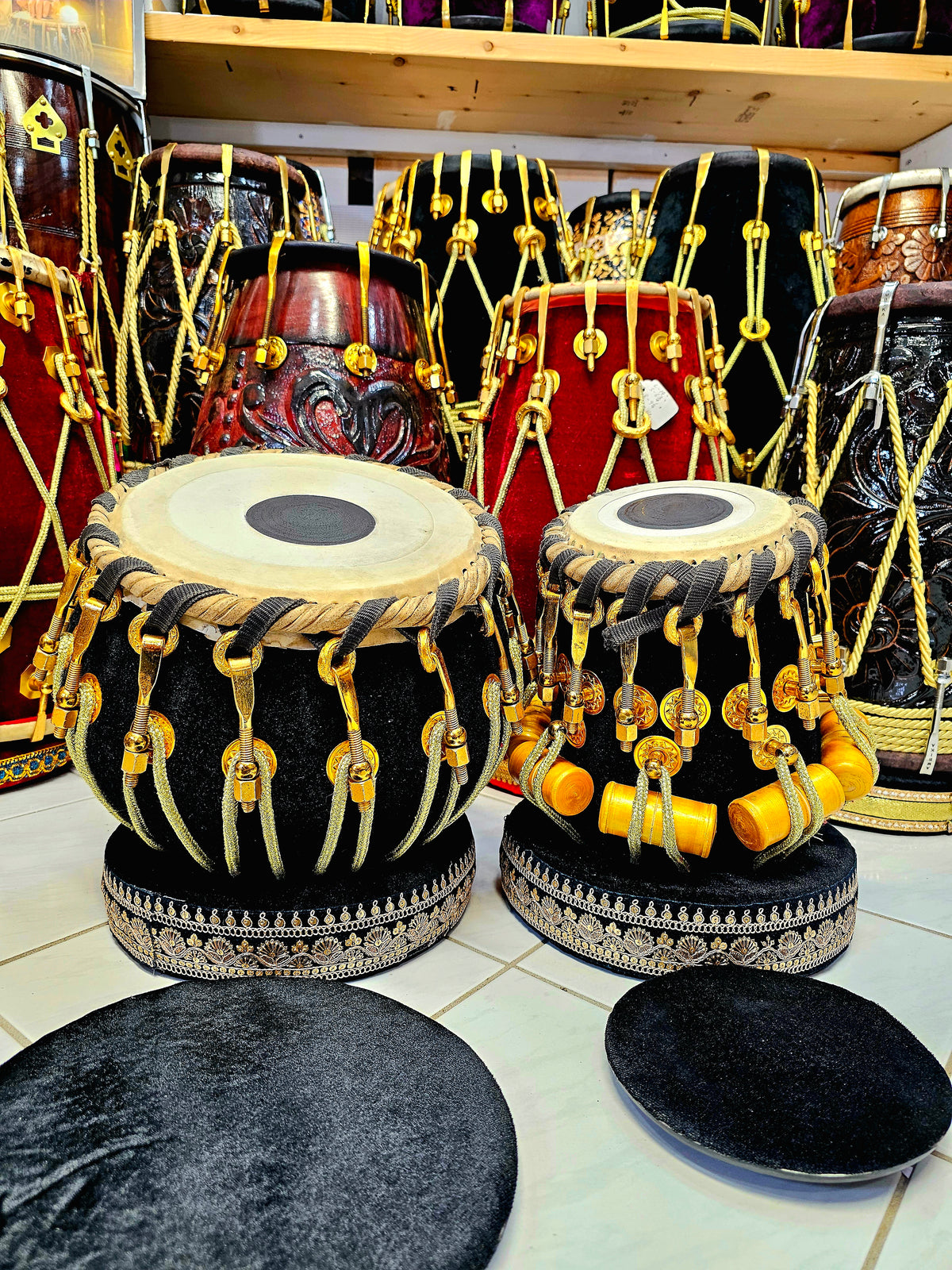 Exotic + Bolted Tabla Sets