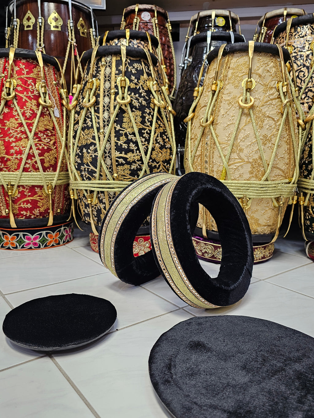 Tabla/Dholak Rings & Covers + Tabla/Dholak Powder – Sangeet Store