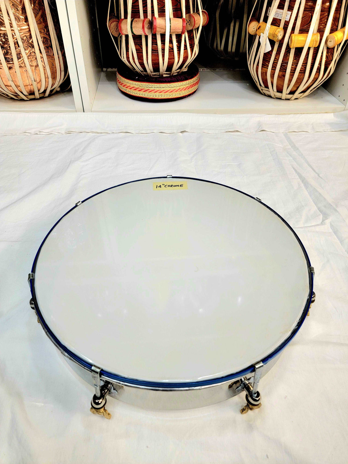 14" Tunable Chrome Daffli - Sangeet Store