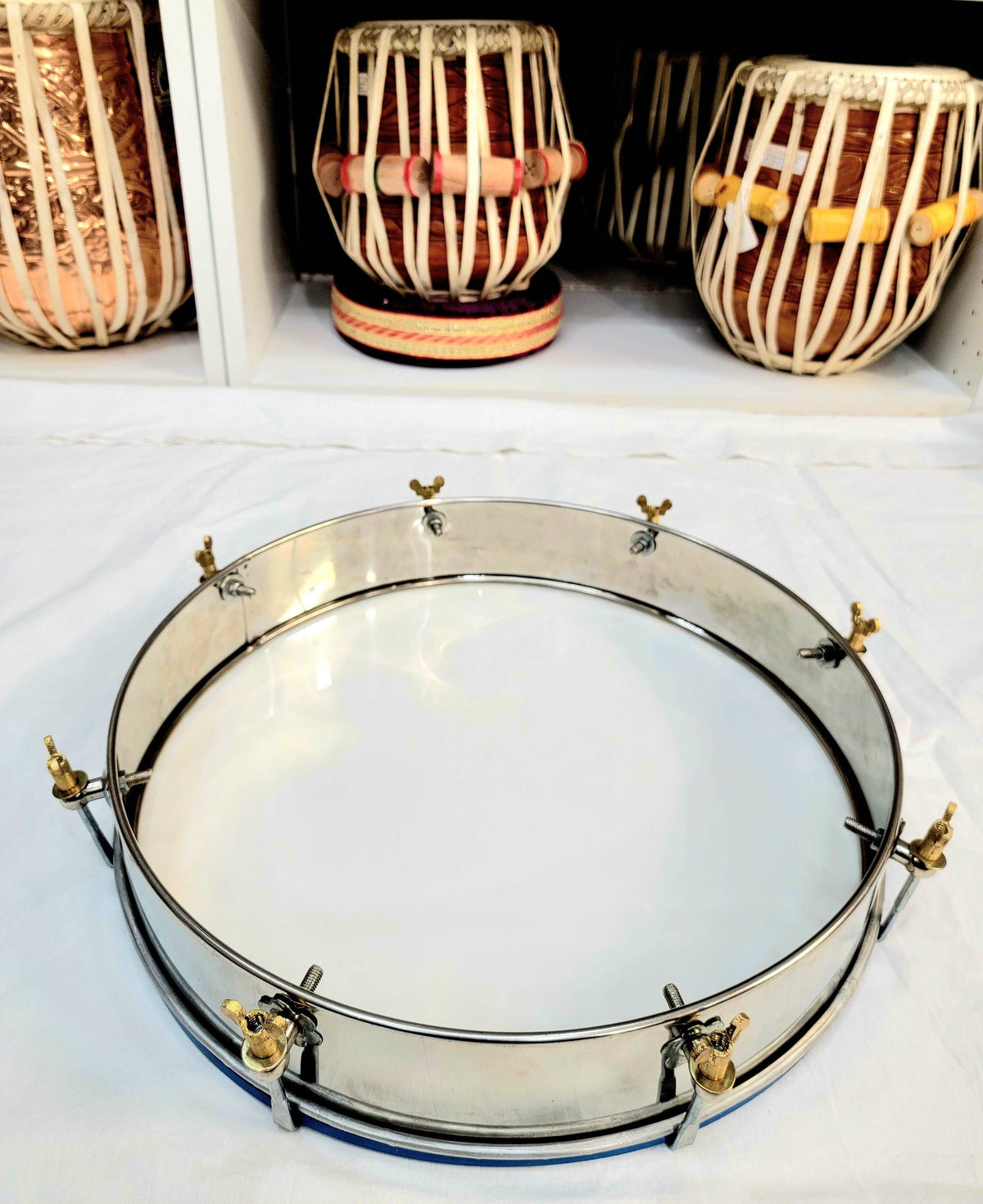 15.5" Tunable Chrome Daffli - Sangeet Store
