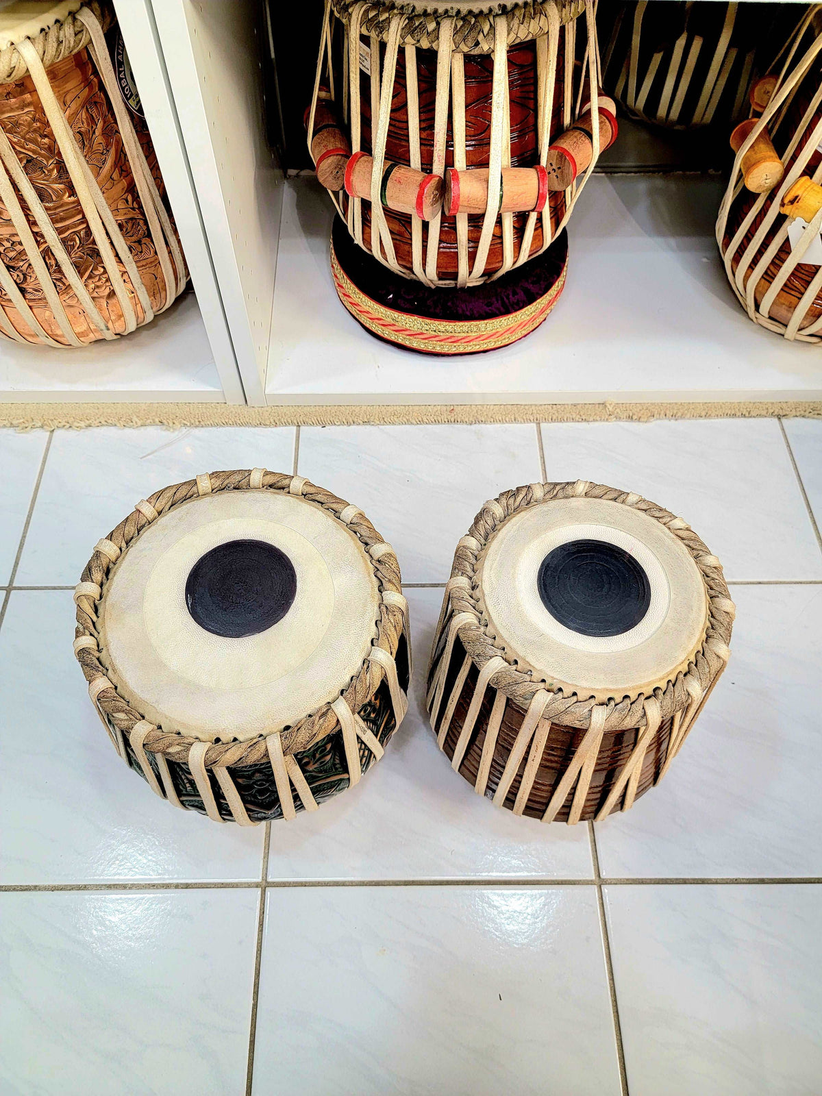 Antique Toddler Tabla Set - Sangeet Store