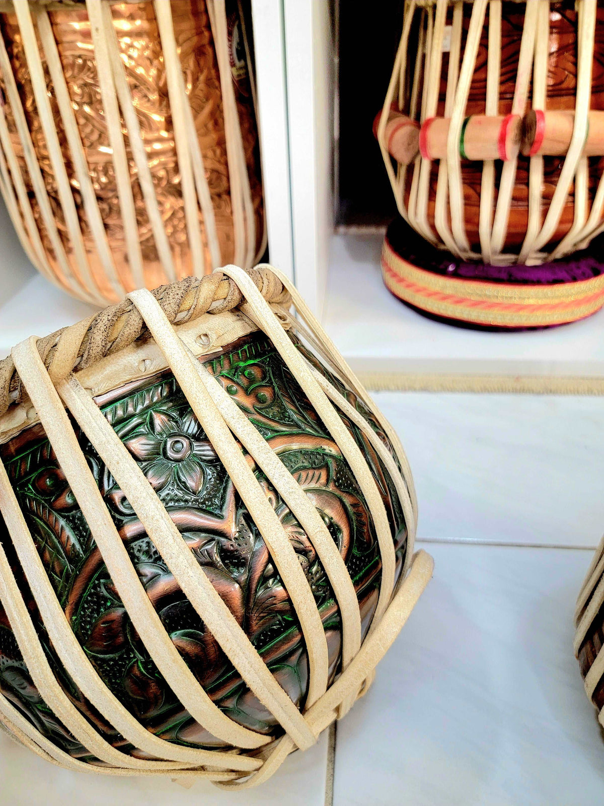 Antique Toddler Tabla Set - Sangeet Store