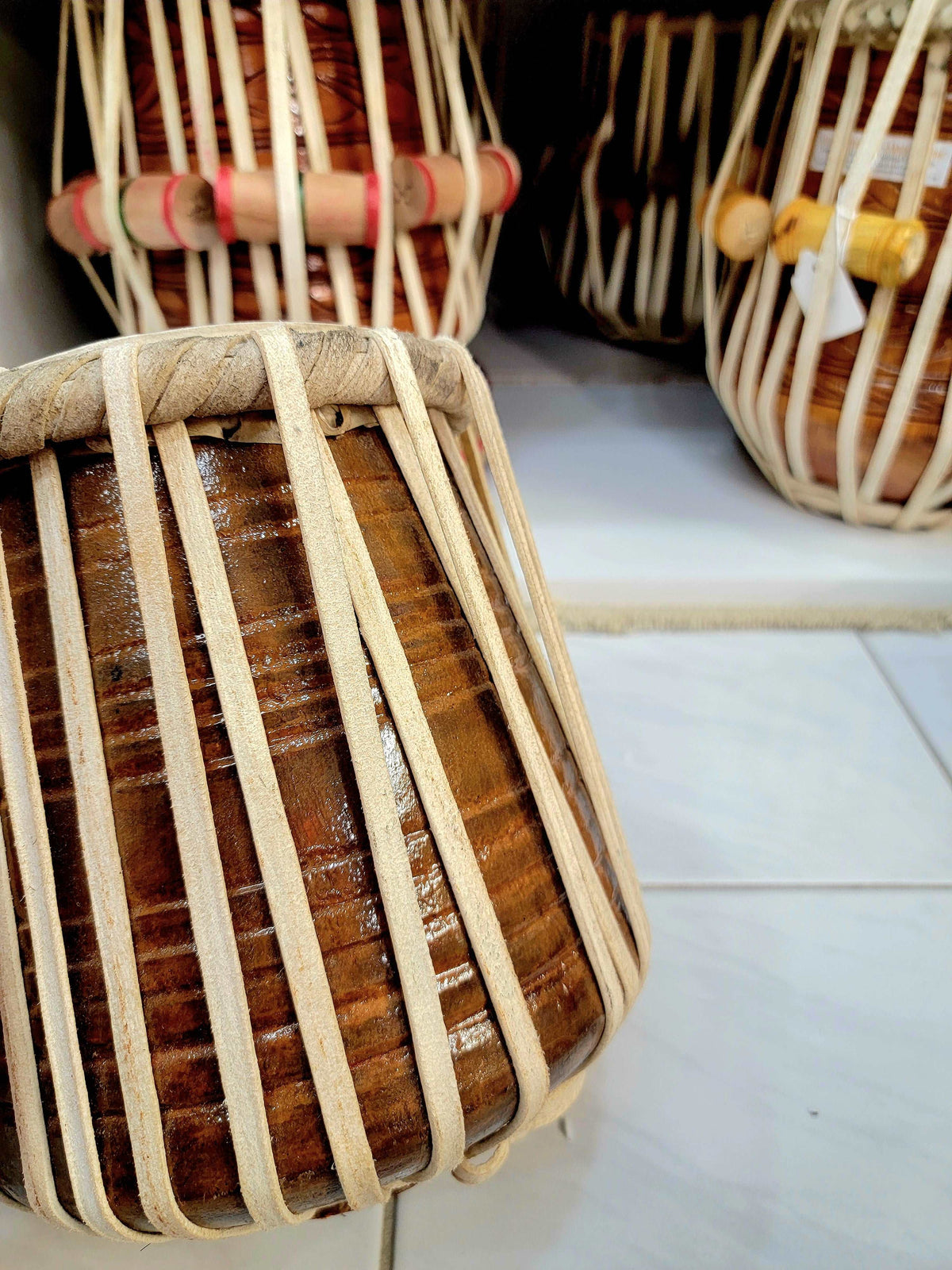 Antique Toddler Tabla Set - Sangeet Store