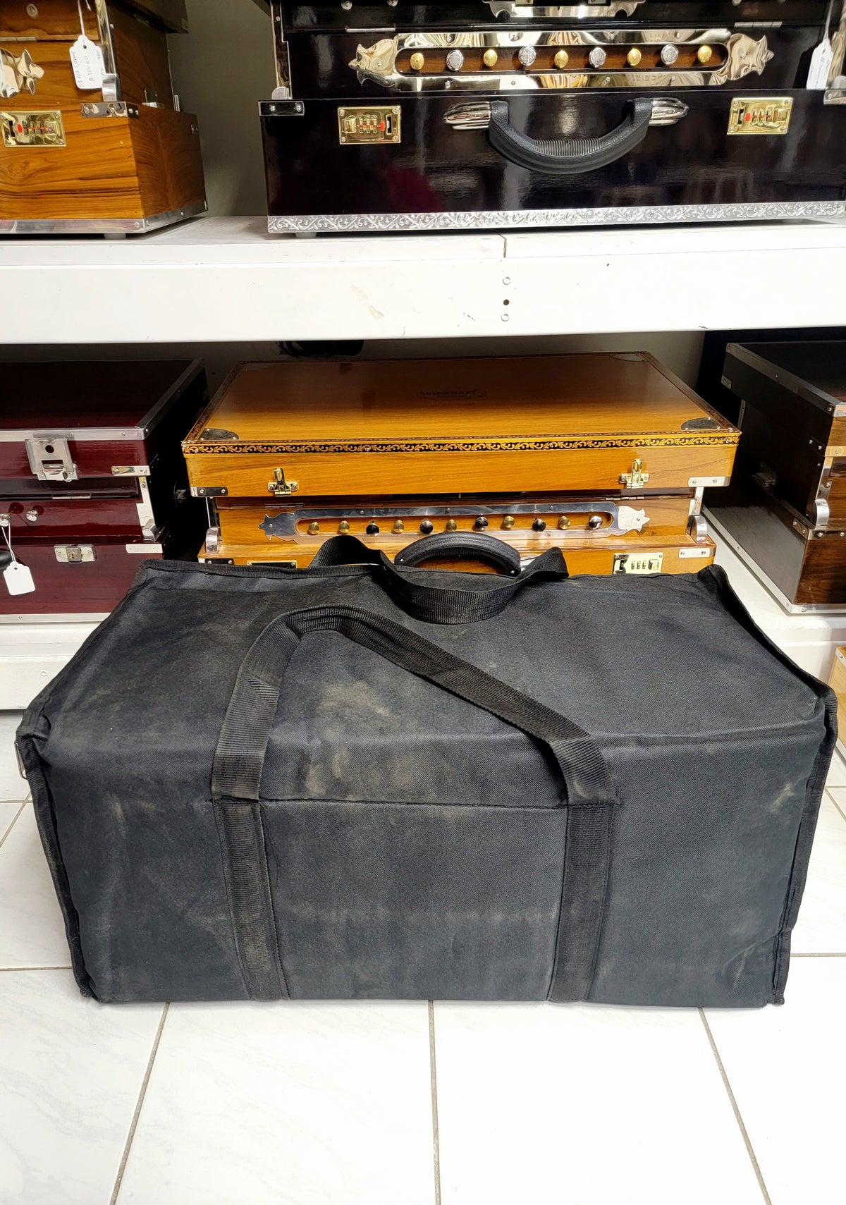 Harmonium + Majheera + Dholak + Dhandtaal (Custom Package for Tristan) - Sangeet Store