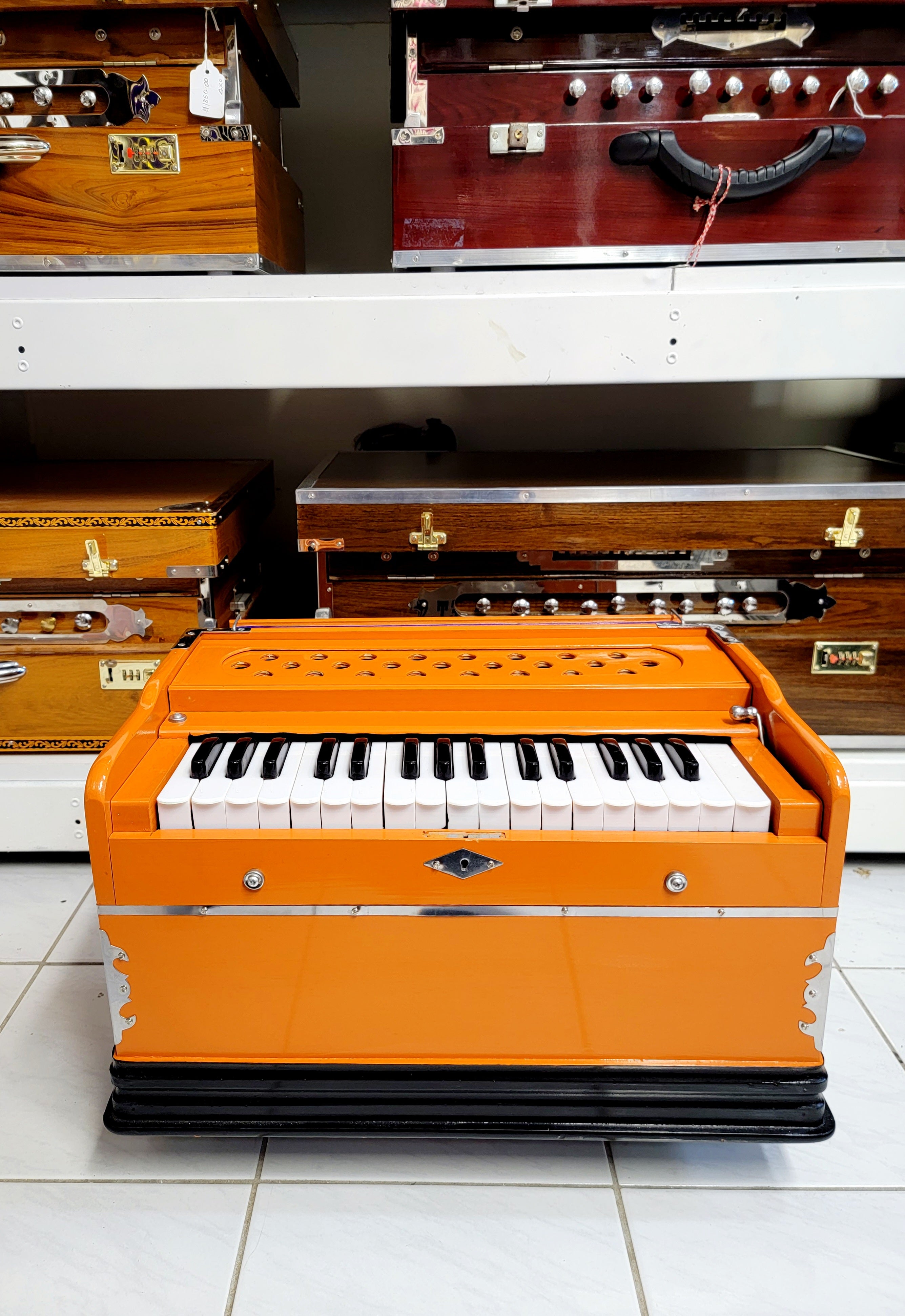 Semi-Professional Harmonium (32 Keys + Coupler) - Sangeet Store