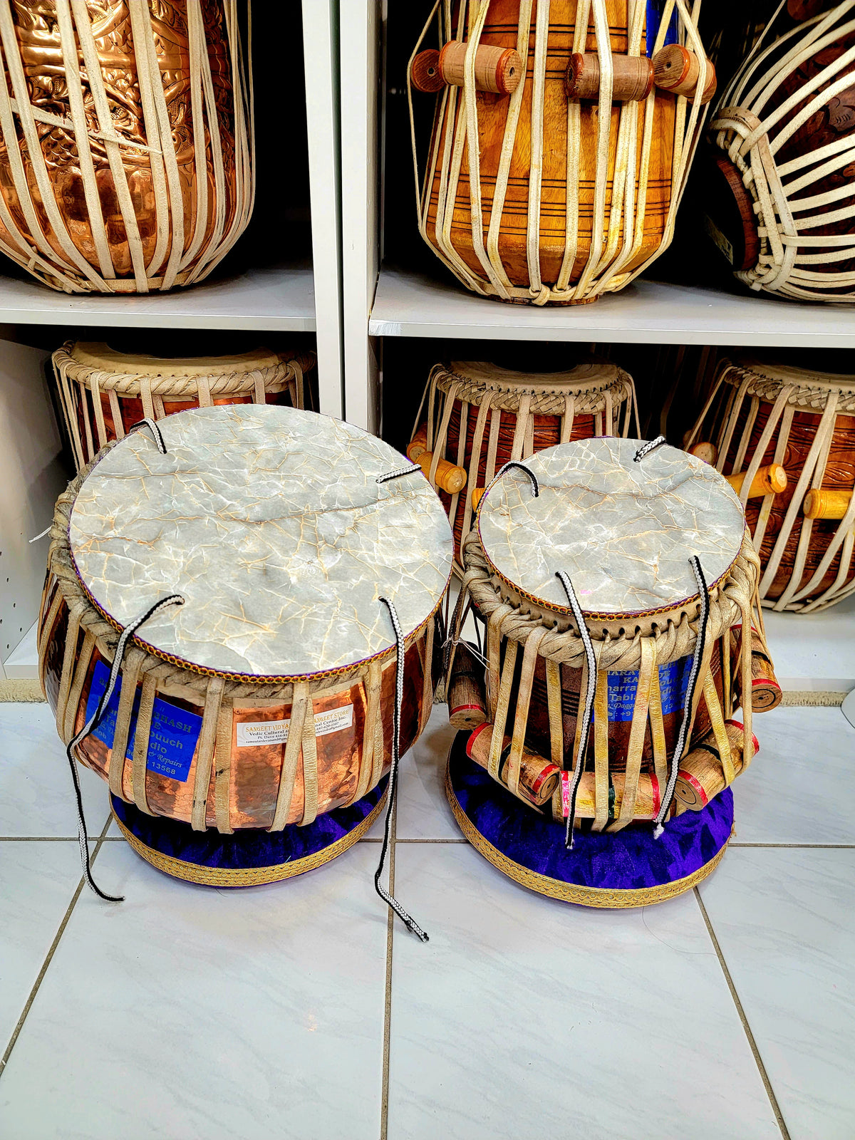 Premium Classical C# Tabla Set (Bharat S Kakade) - Sangeet Store