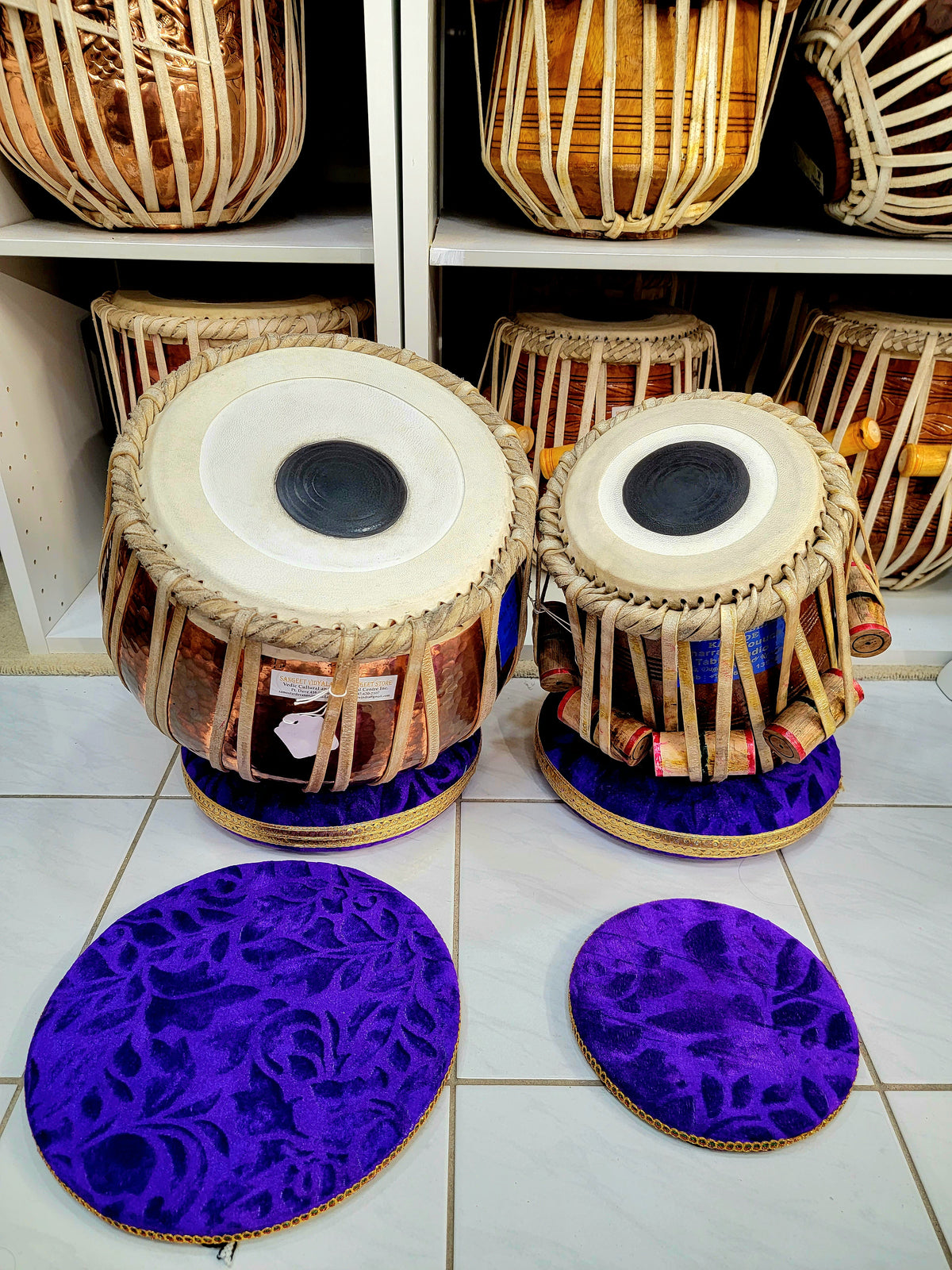 Premium Classical C# Tabla Set (Bharat S Kakade) - Sangeet Store