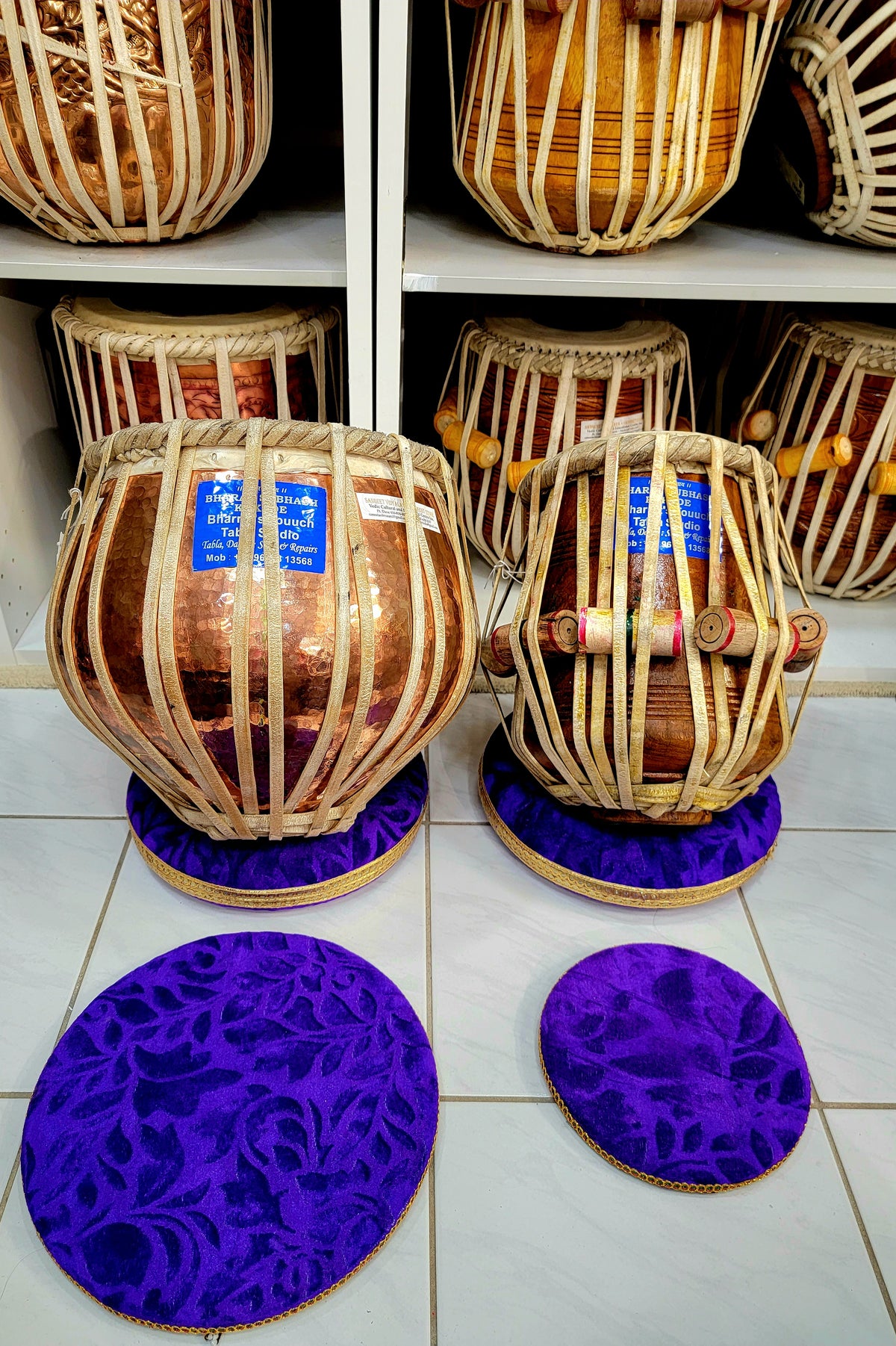 Premium Classical C# Tabla Set (Bharat S Kakade) - Sangeet Store