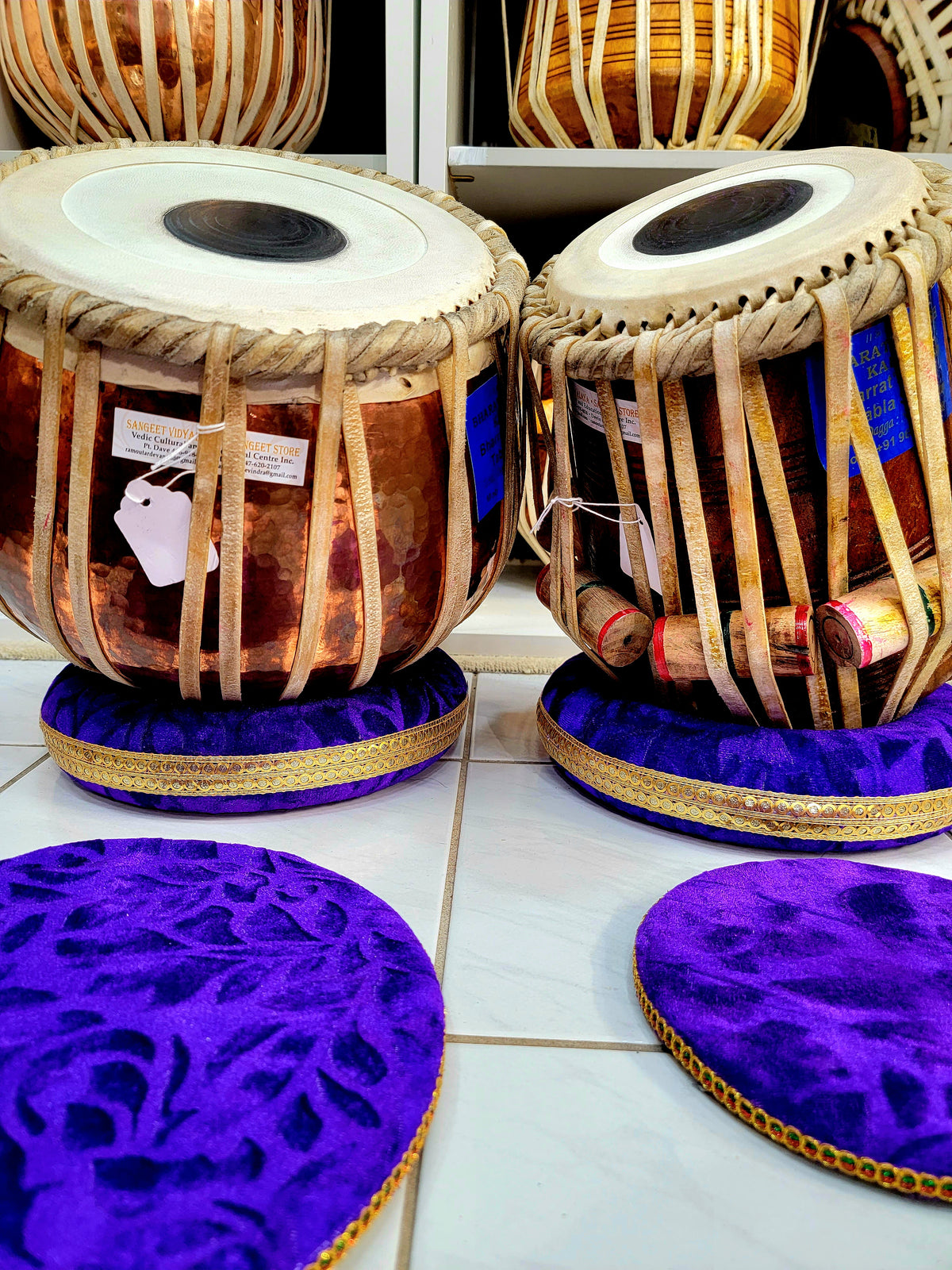 Premium Classical C# Tabla Set (Bharat S Kakade) - Sangeet Store