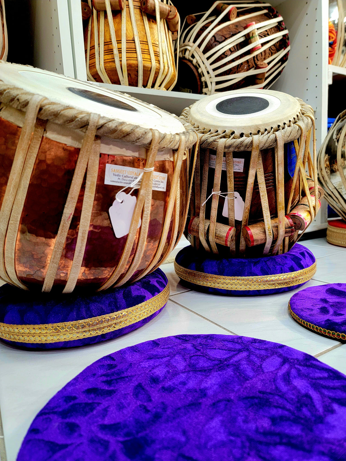 Premium Classical C# Tabla Set (Bharat S Kakade) - Sangeet Store